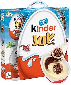 Eggs, Treat Plus Toy, Chocolatey Wafer Bites, Individually Wrapped, 6 Count, 4.2 oz