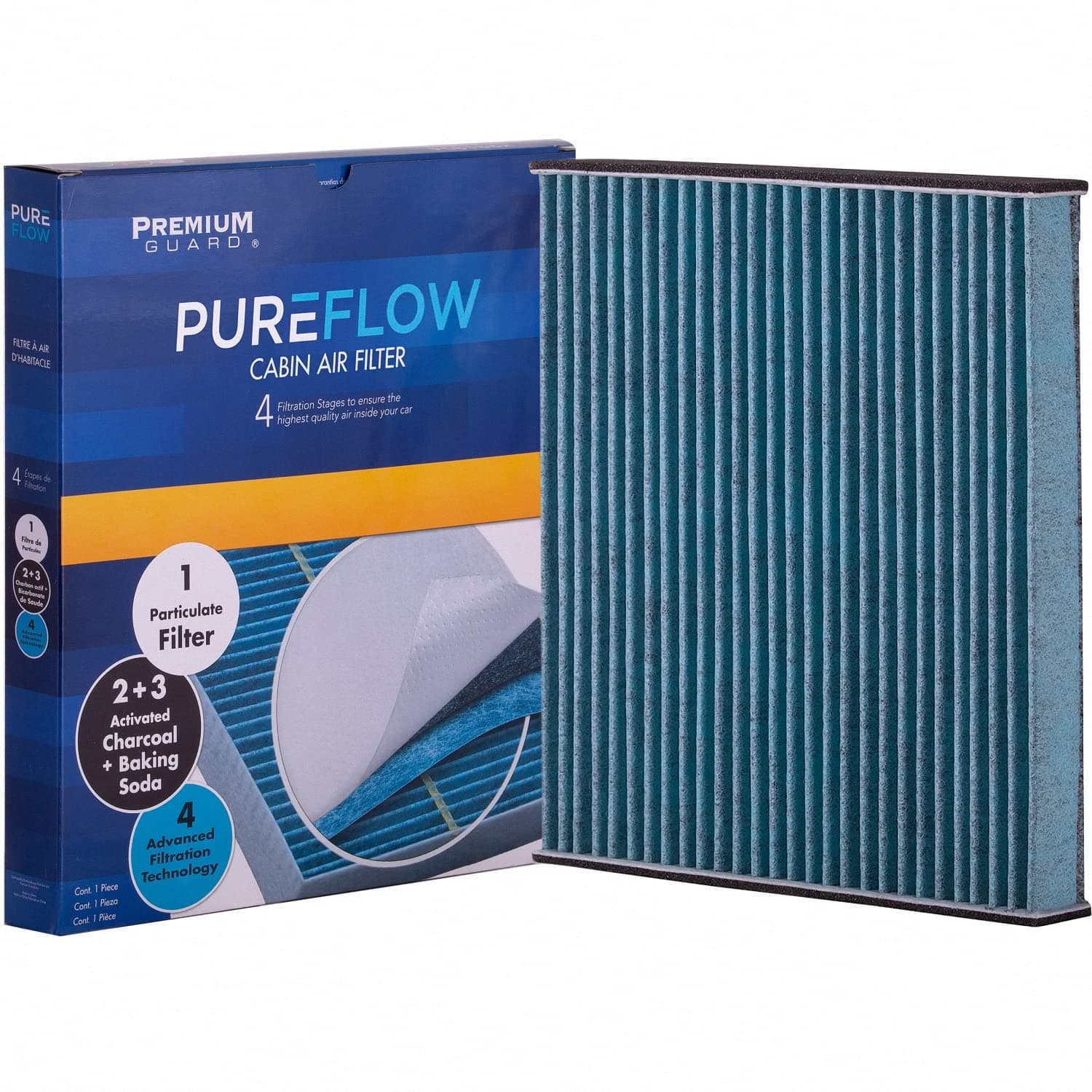 Premium Guard Pureflow Cabin Air Filter PC5518X | Fits 2000-05 Lexus GS300, 2001-05 GS430, 2001-06 LS430, 2002-10 SC430