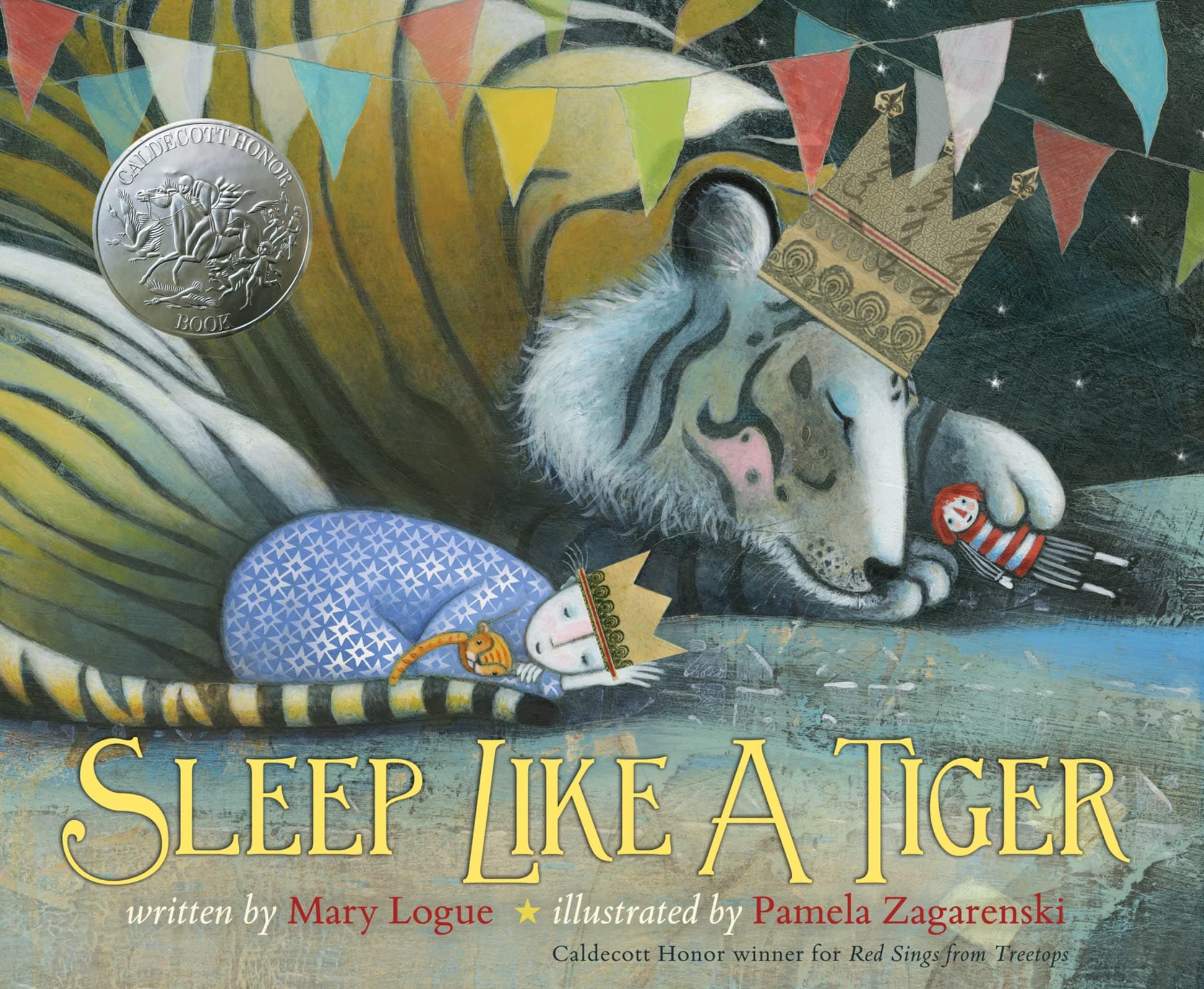 Sleep Like a Tiger: A Soothing Bedtime Story About Falling Asleep for Children (Ages 4–8) (Caldecott Medal - Honors Winning Title(s))
