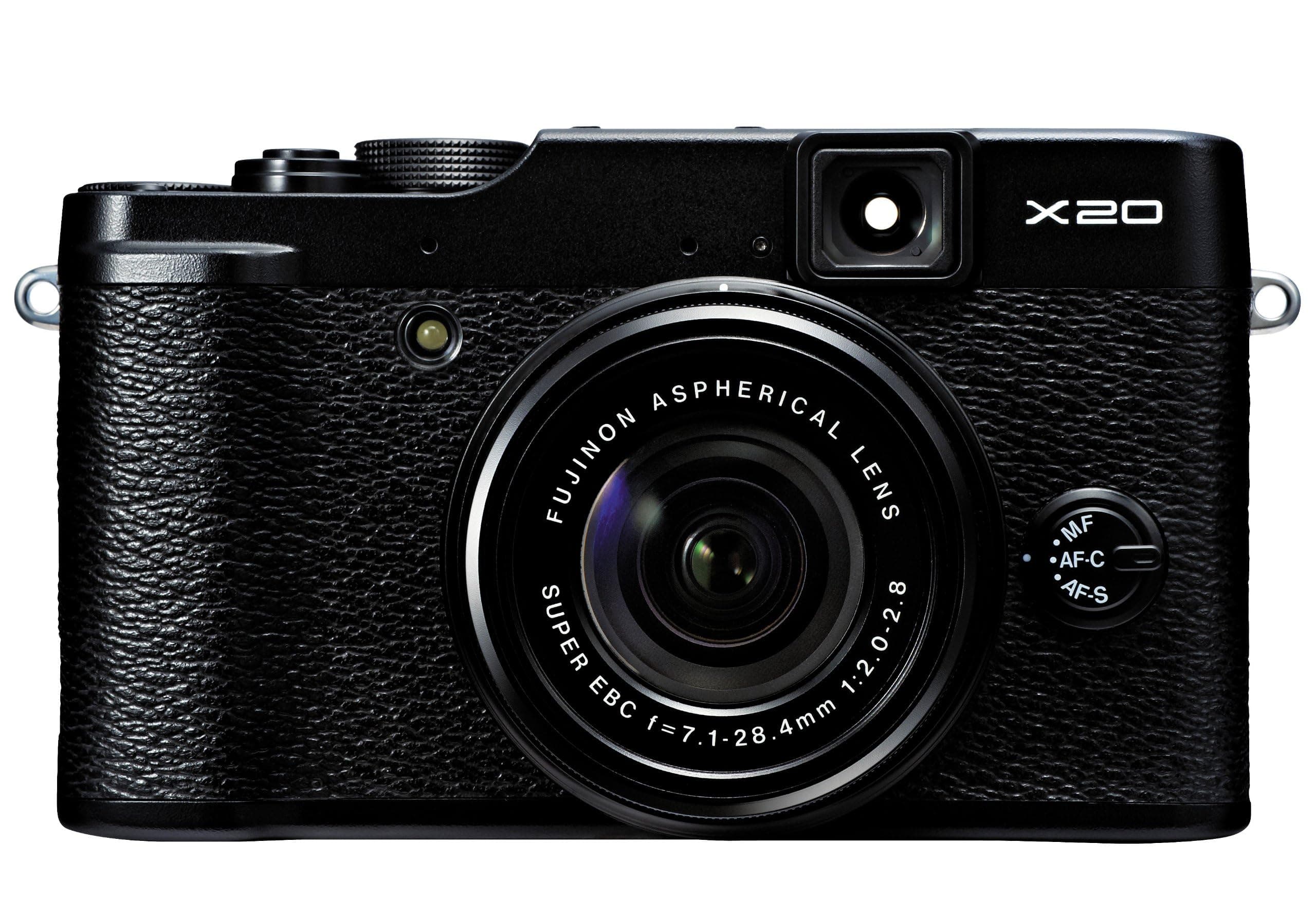 Fujifilm X20 12 MP Digital Camera with 2.8-Inch LCD (Black)
