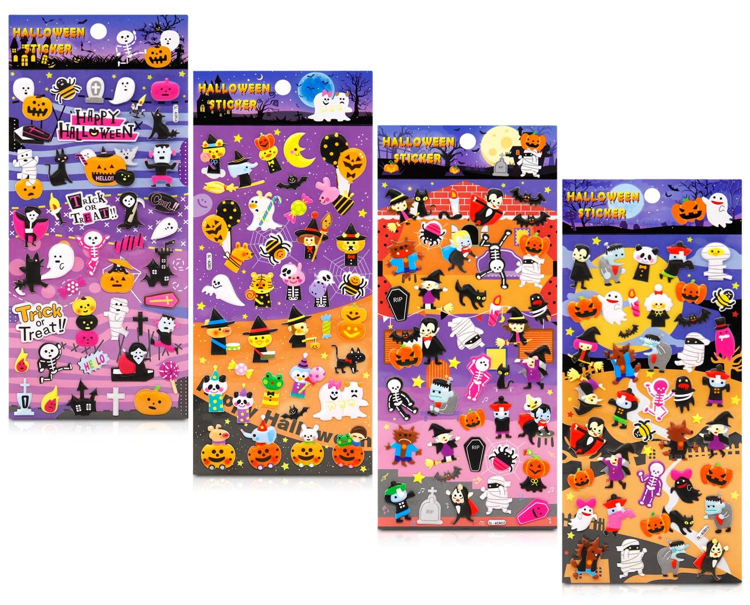 Yingwen Halloween Stickers for Kids