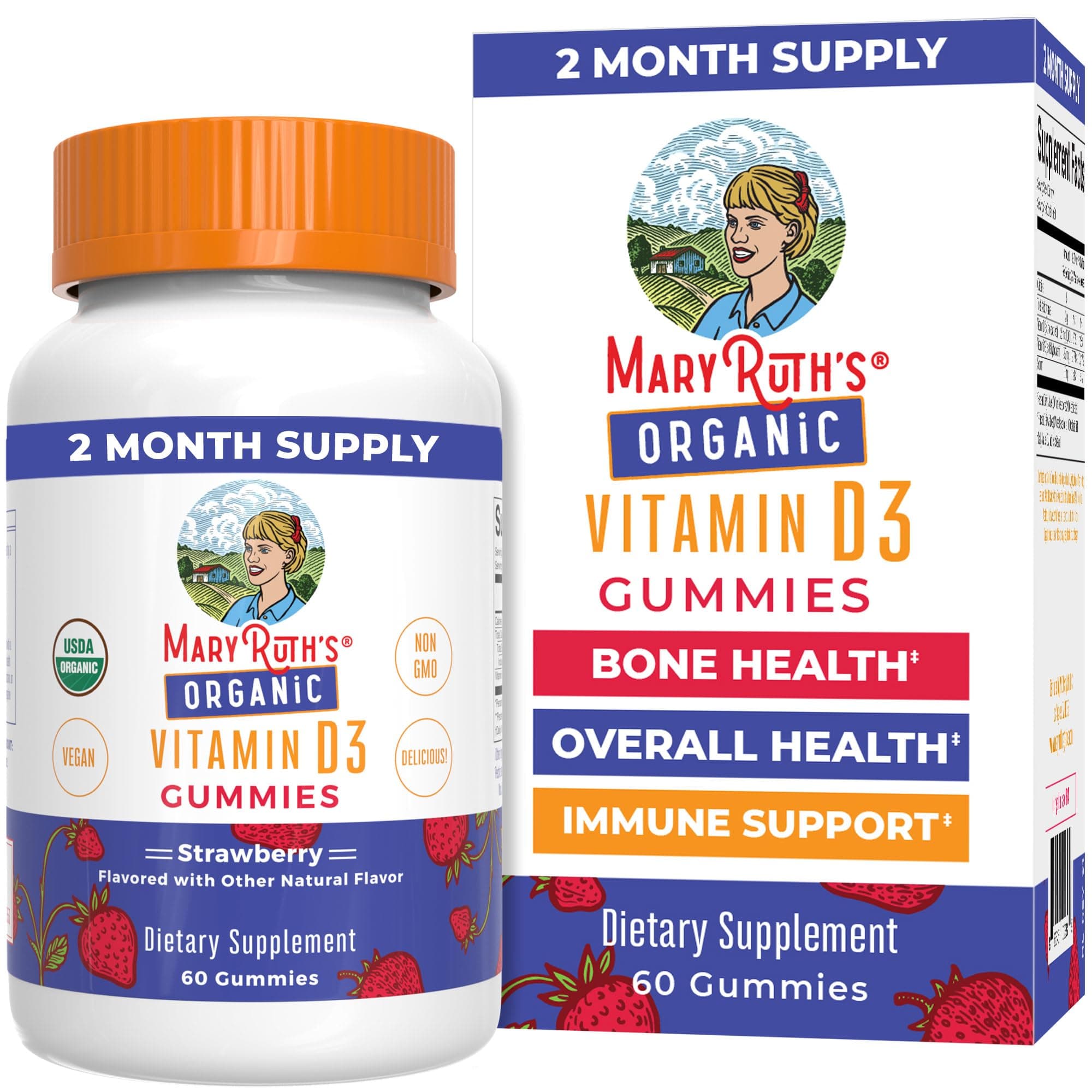 MaryRuth Organics Vitamin D3 Gummies