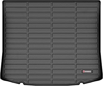 Cargo Liner Compatible with 2015-2024 Ford Edge Cargo Mat，All Weather Protection Trunk Liner Rear Trunk mat，Black