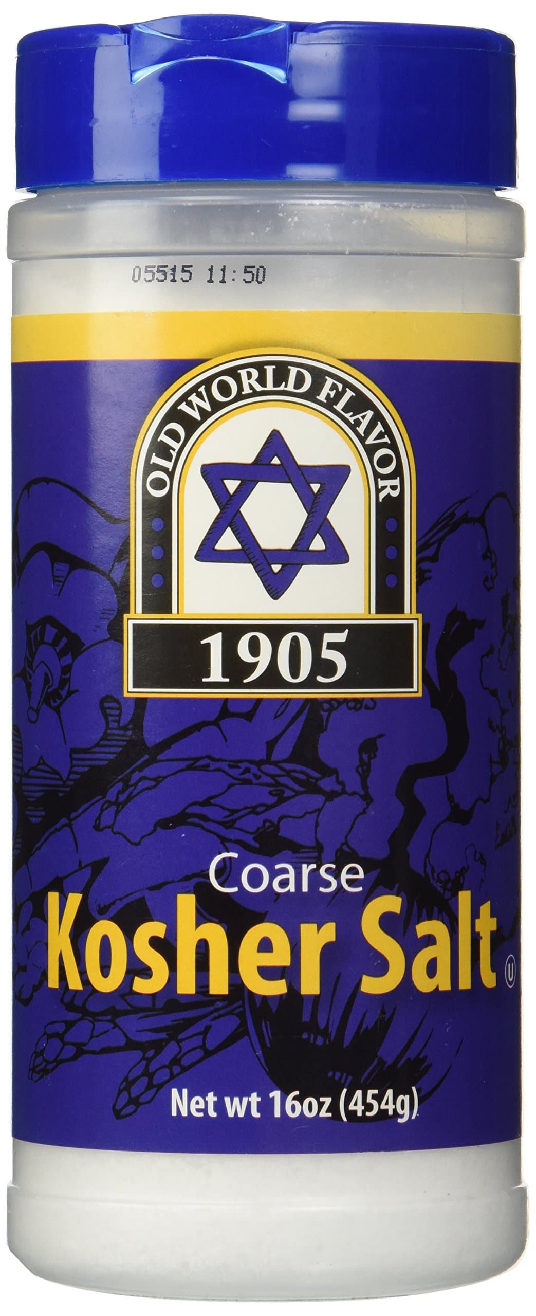 Coarse Kosher Salt - 16 oz,(Old World Flavor)