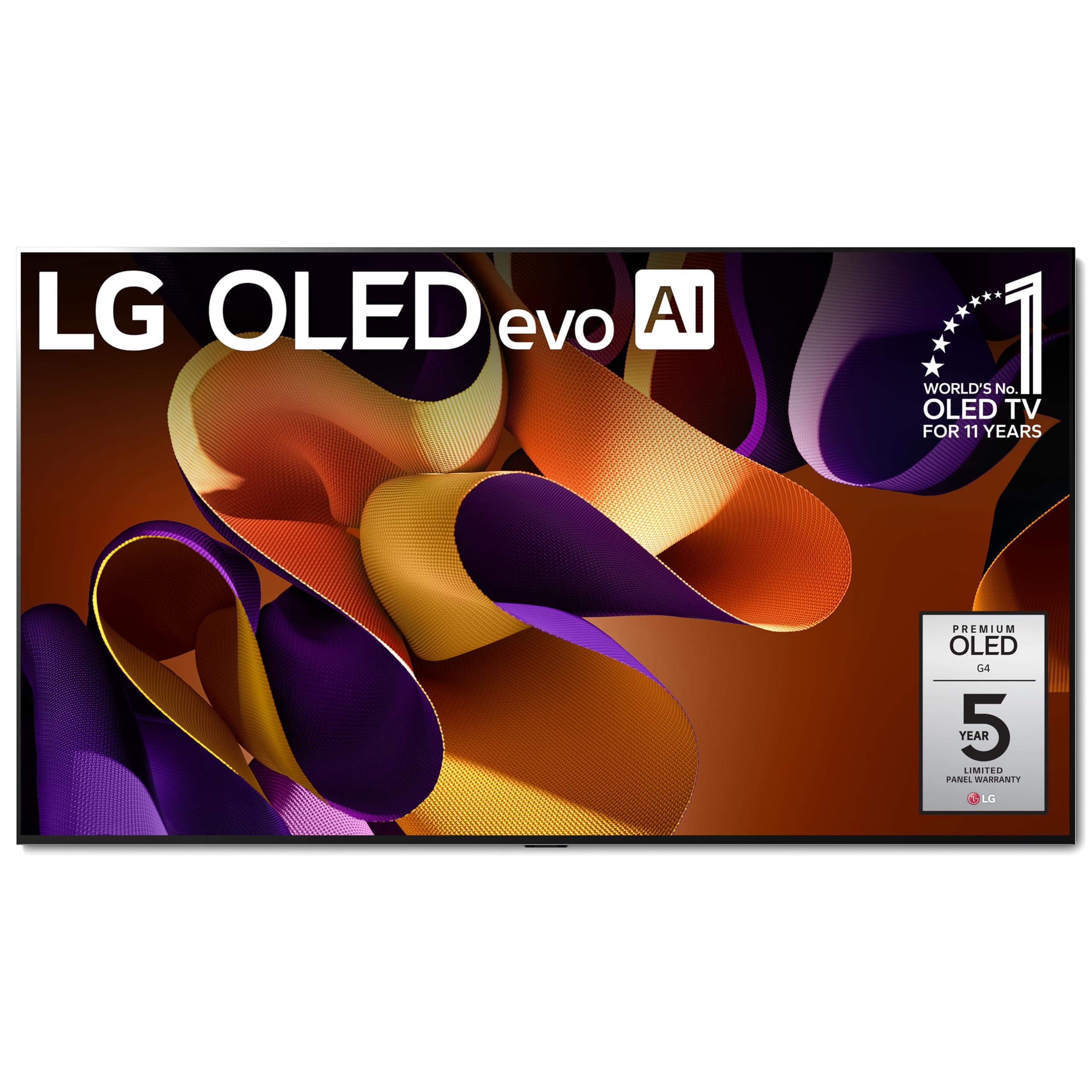 LG 97-Inch Class OLED evo G4 Series Smart TV 4K Processor Flat Screen with Magic Remote AI-Powered with Alexa Built-in (OLED97G4WUA, 2024)