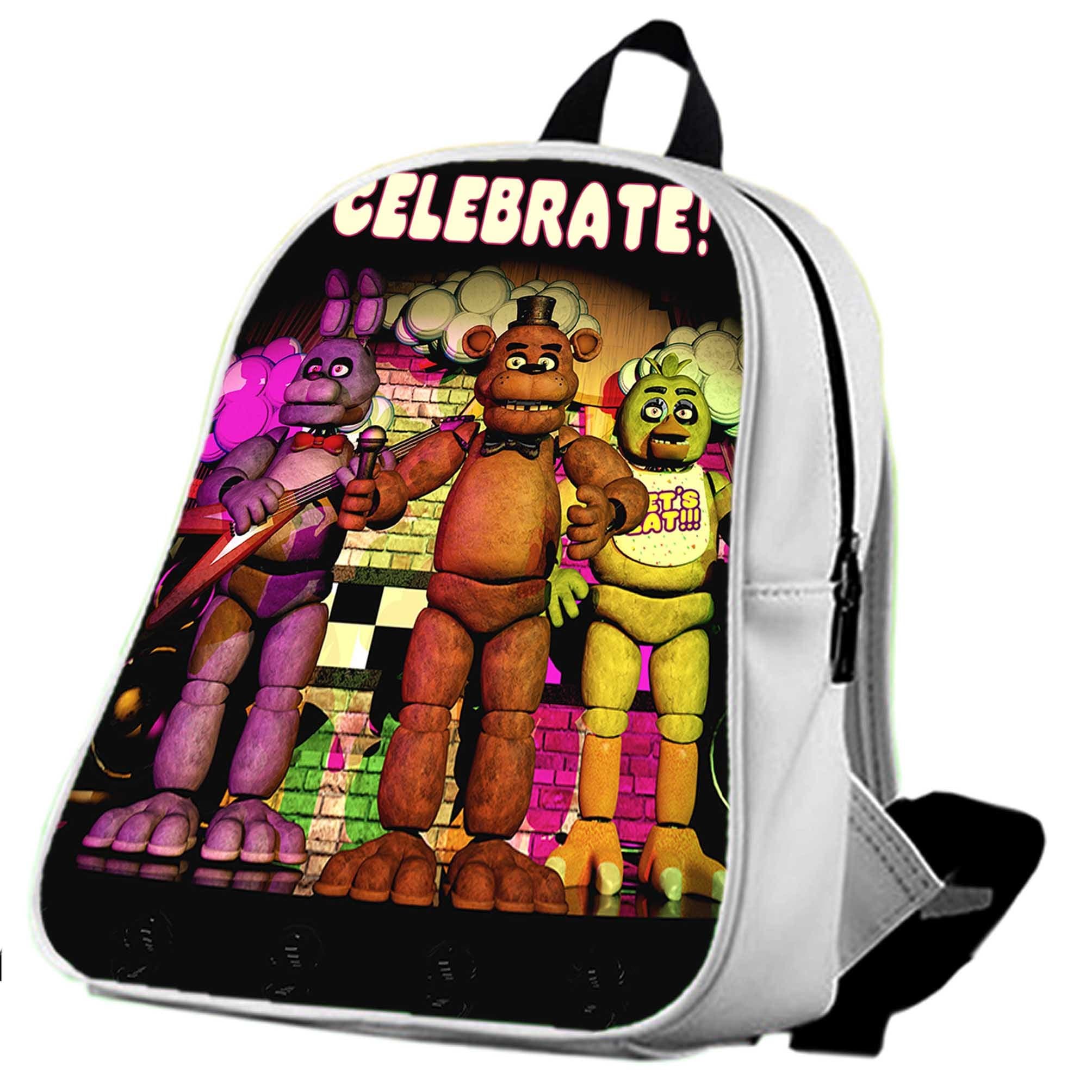 Fnaf Celebrate School Bag / Color White / Size Large