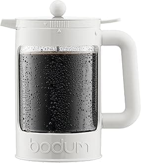 Bodum 51oz Cold Brew Coffee Maker, White - Made in Portugal