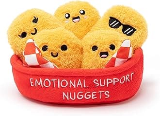Emotional Support Nuggets - Plush Nuggets Stuffed Animal by Emotional Support Plushies