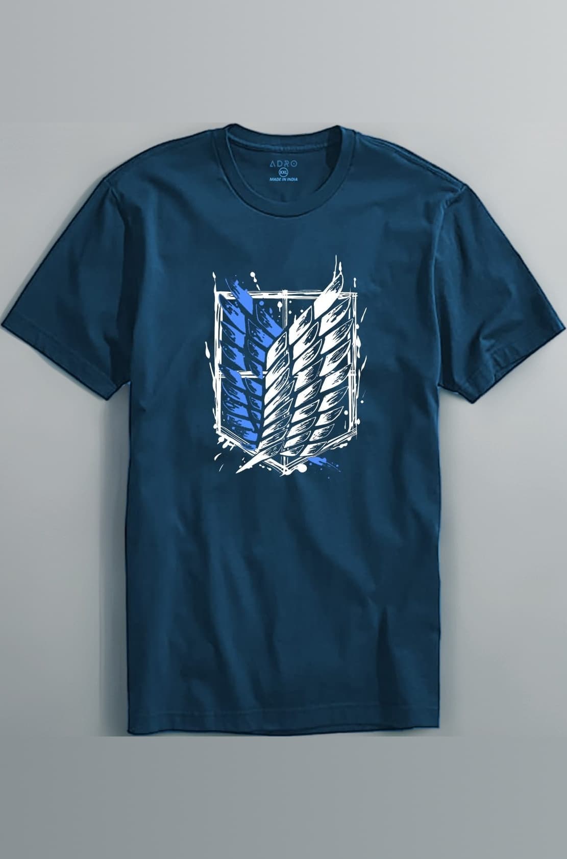 - Men's 100% Cotton Regular Fit T-Shirt