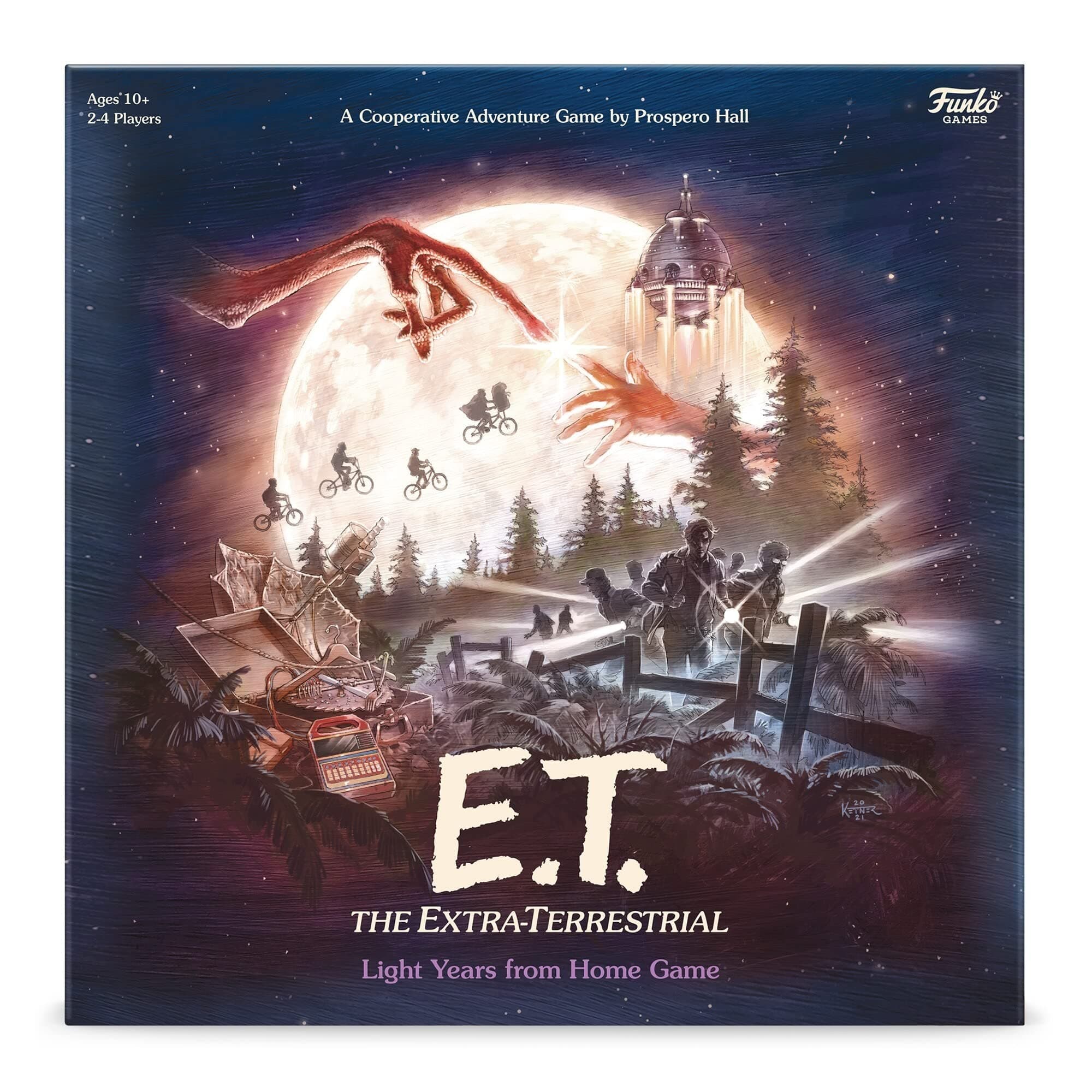 Signature Games: E.T. Light Years from Home Cooperative Strategy Board Game For Children And Adults (Ages 10+) Ideal for 2-4 Players With a 30 Minute Game Time For Family Fun 62998