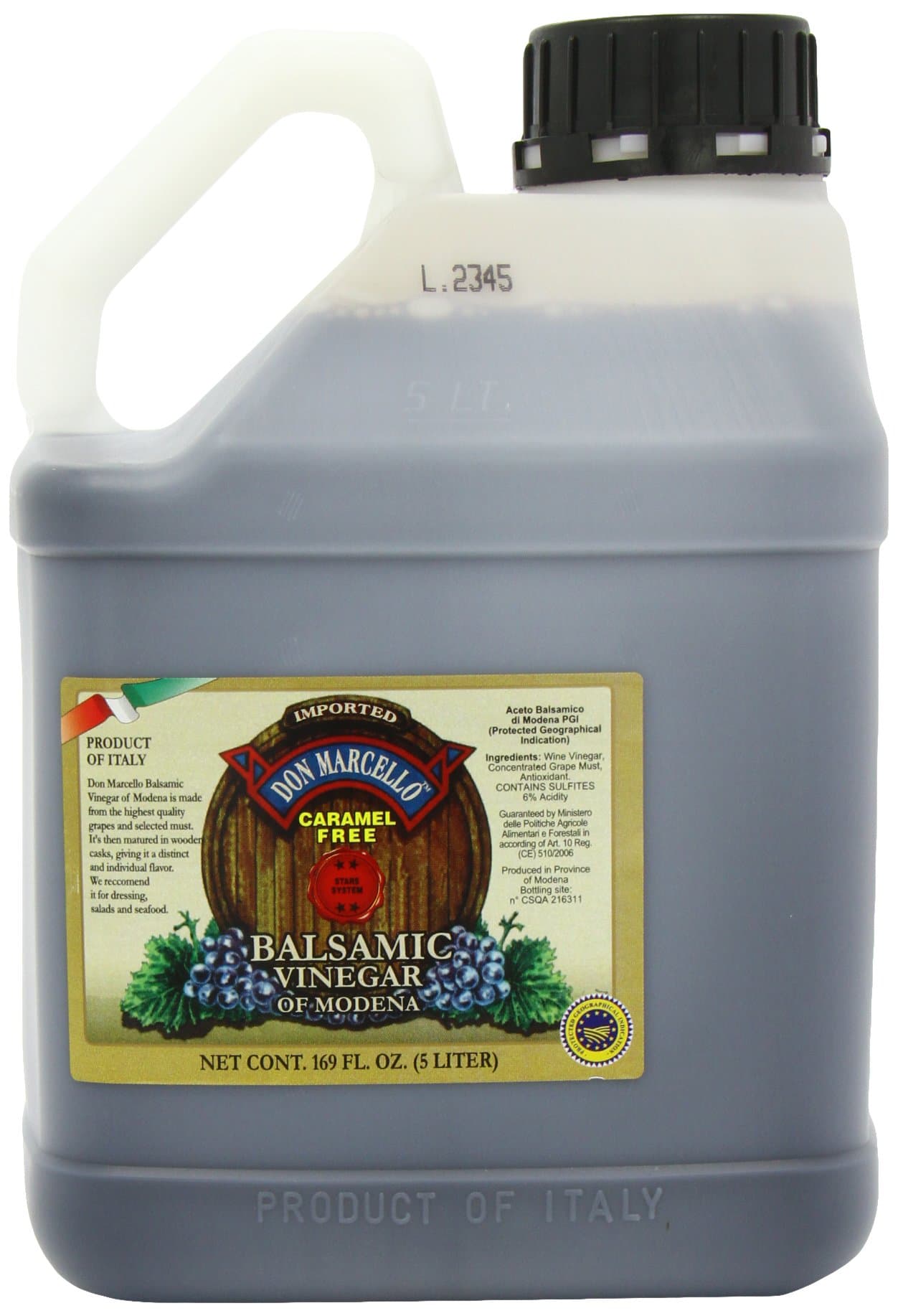 Don Marcello Balsamic Vinegar 4 Star 5 Litre