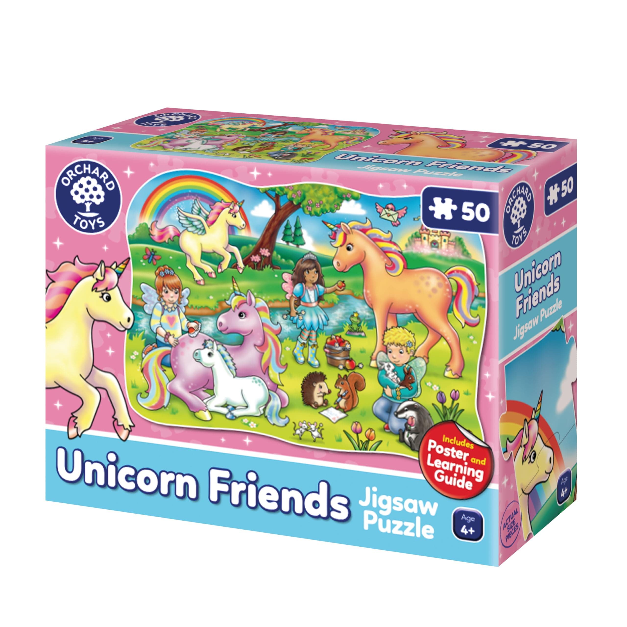 Unicorn Friends Jigsaw Puzzle - 50pcs