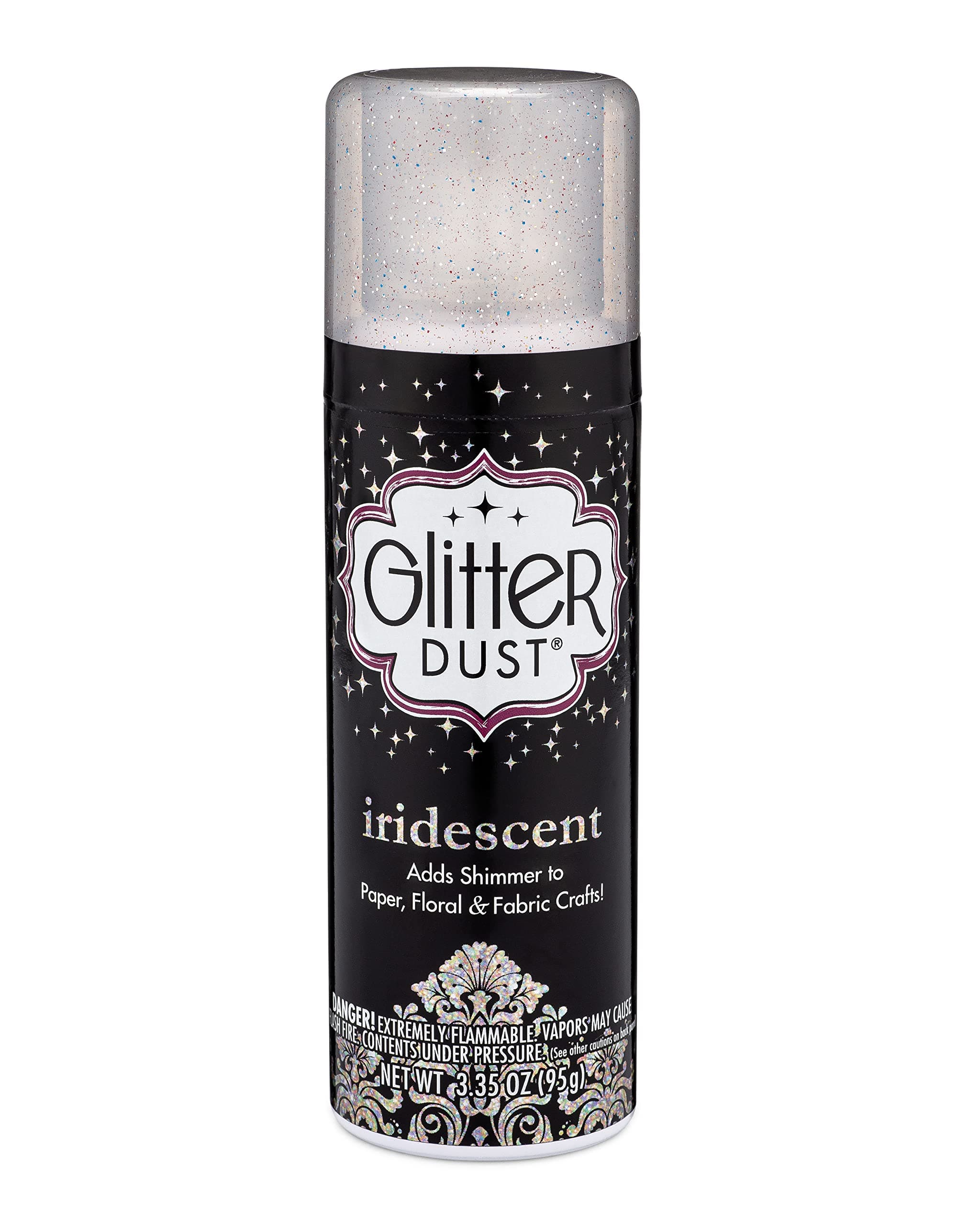 Glitter Dust Ultra Fine Glitter Spray, Iridescent, 3 Oz