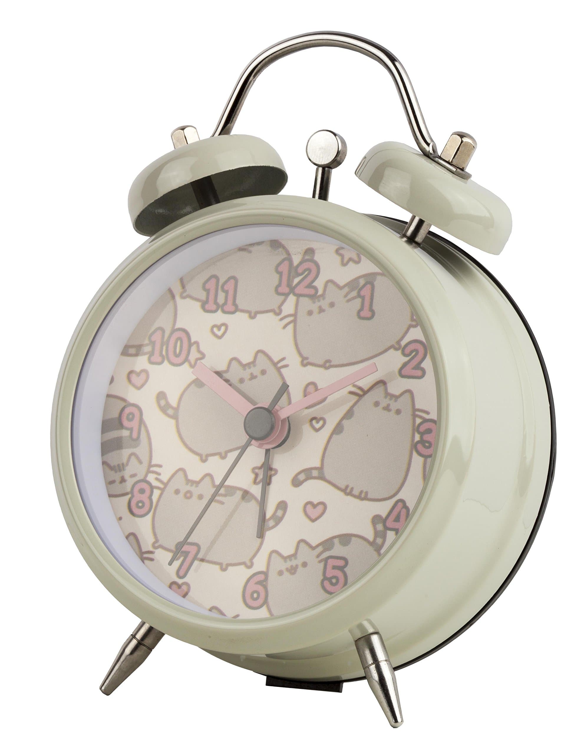 TruffleShuffle Pusheen Mini Twin Bell Alarm Clock