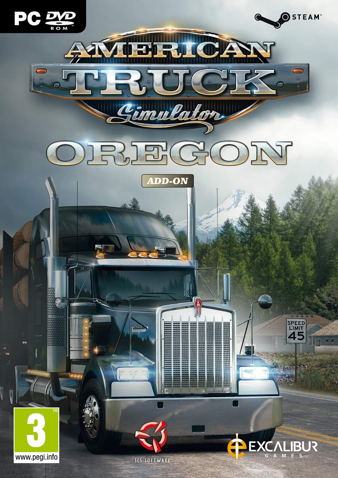American Truck Simulator - Oregon Add-On (PC DVD)