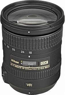 AF-S DX NIKKOR 18-200 mm f/3.5-5.6G ED VR Lens