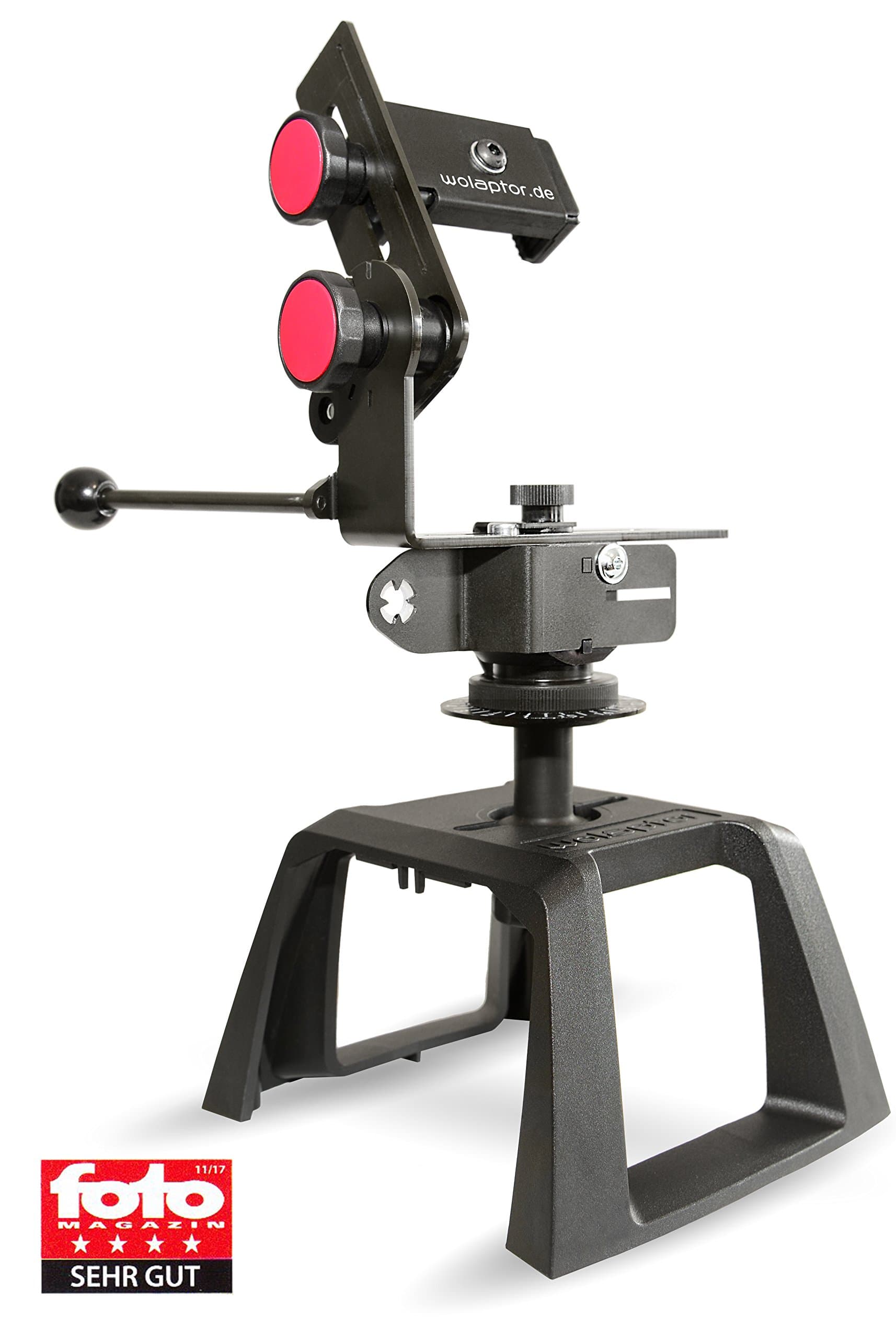 wolaptor - Universal Smartphone Panoramic Head & Tripod for 360 Photos with iPhone, Samsung, HTC, Huawei, LG and others