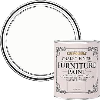Chalky Furniture Paint Chalk White 750ml