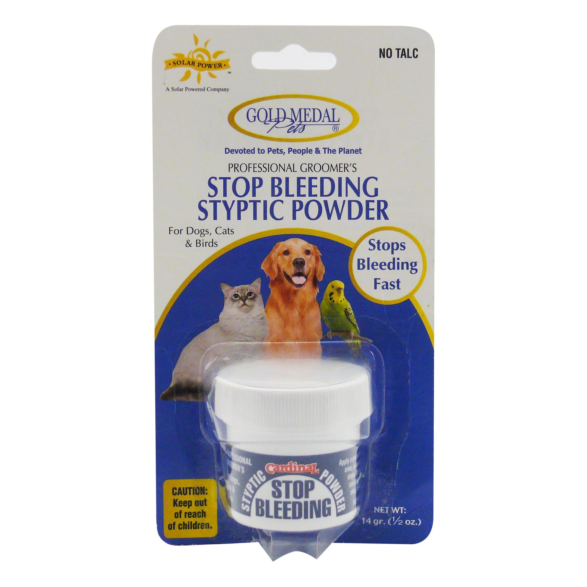 Gold Medal Pets Stop Bleeding Styptic Powder.5 oz.
