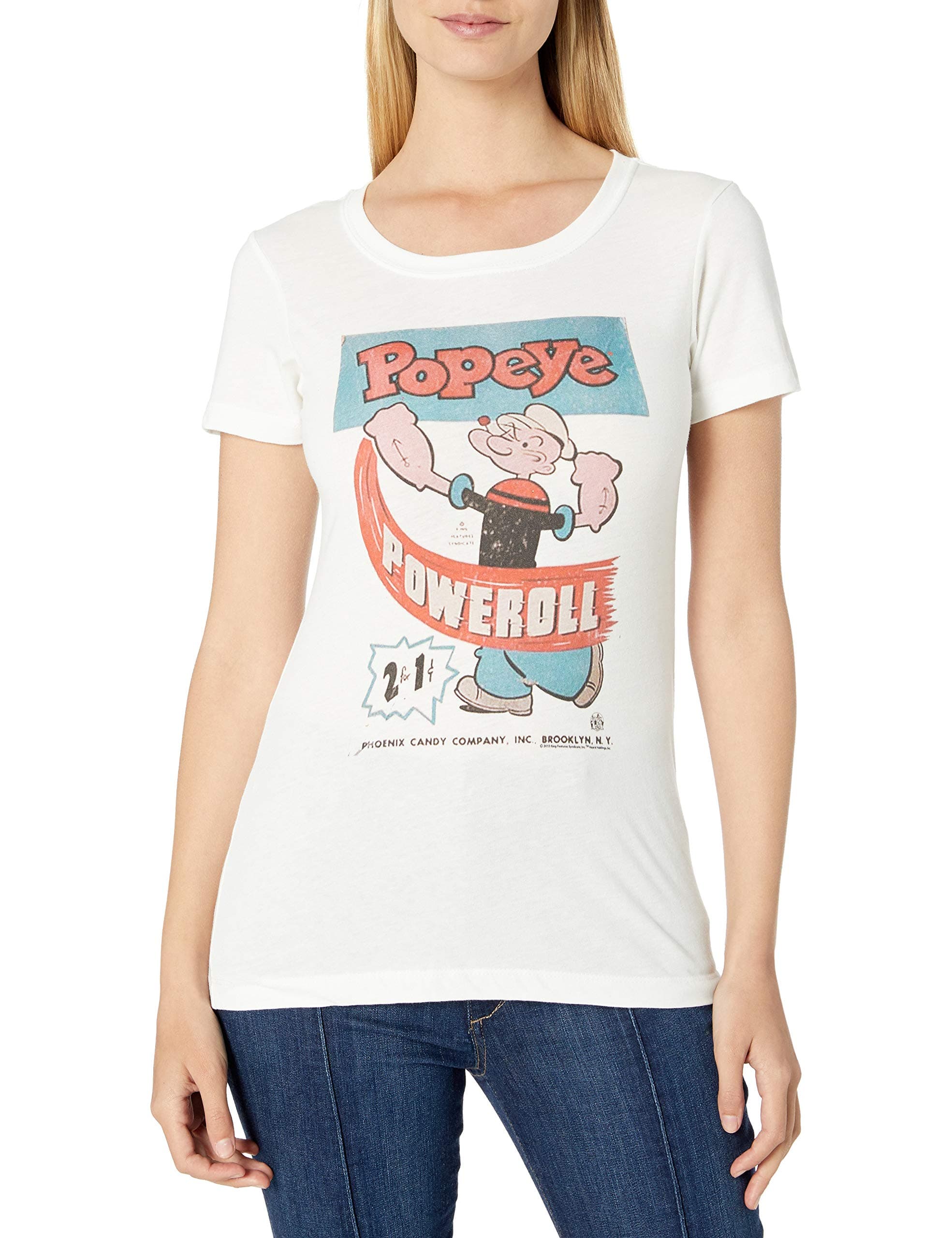 American ClassicsPopeye Poweroll Juniors T-Shirt Tee