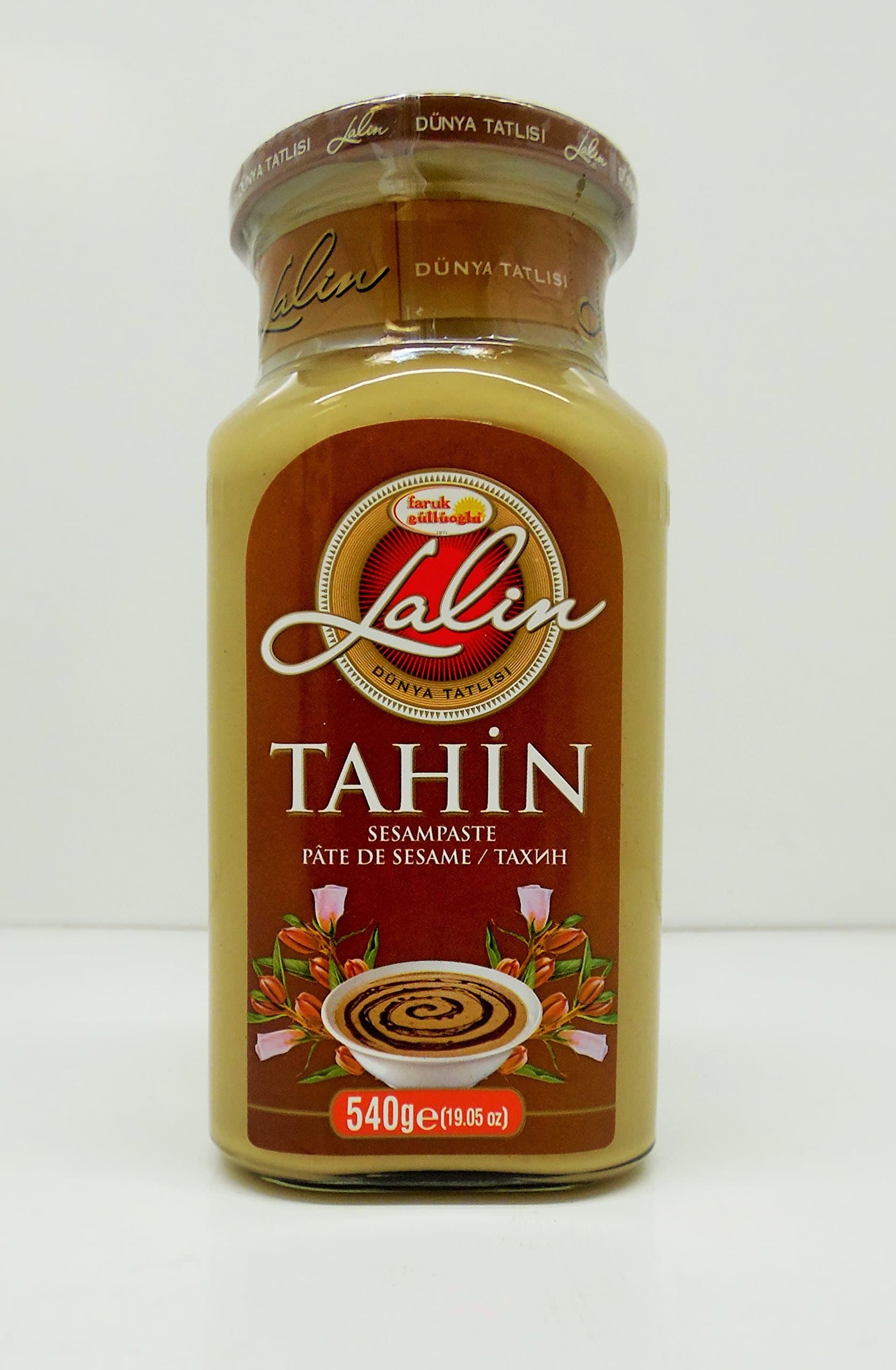 Gulluoglu Lalin Sesame Paste Tahini- Tahin (540 Gr - 19.05 Oz)