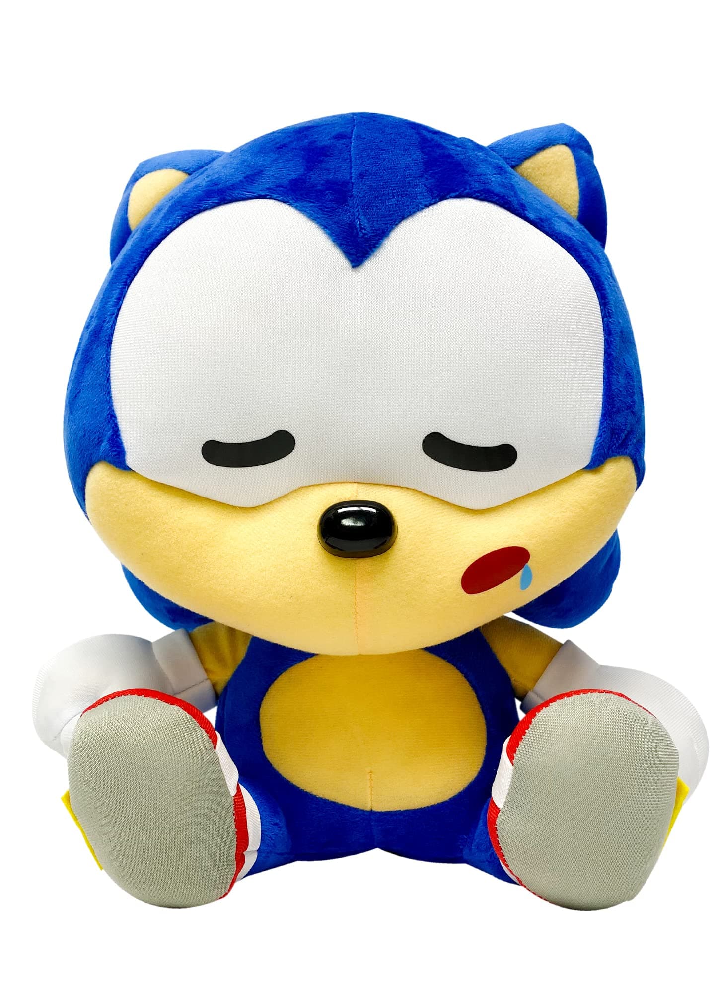 Sonic Hedgehog- Sd Sonic Sleep Sitting Plush 12" H, Multi-Colored