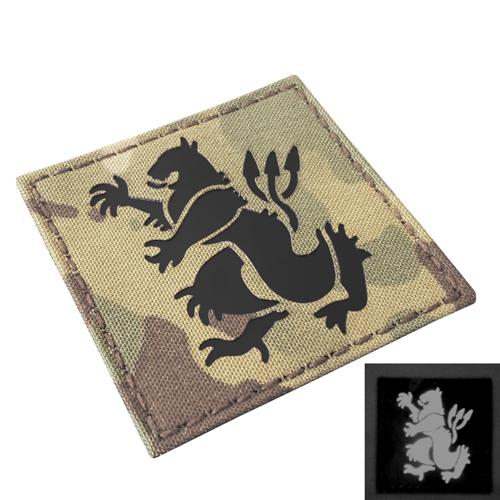 mult1cam IR DEVGRU Seal Team Six Gold Squadron 3x3 ST6 US Seals devgru NSWDG Morale Touch Fastener Patch