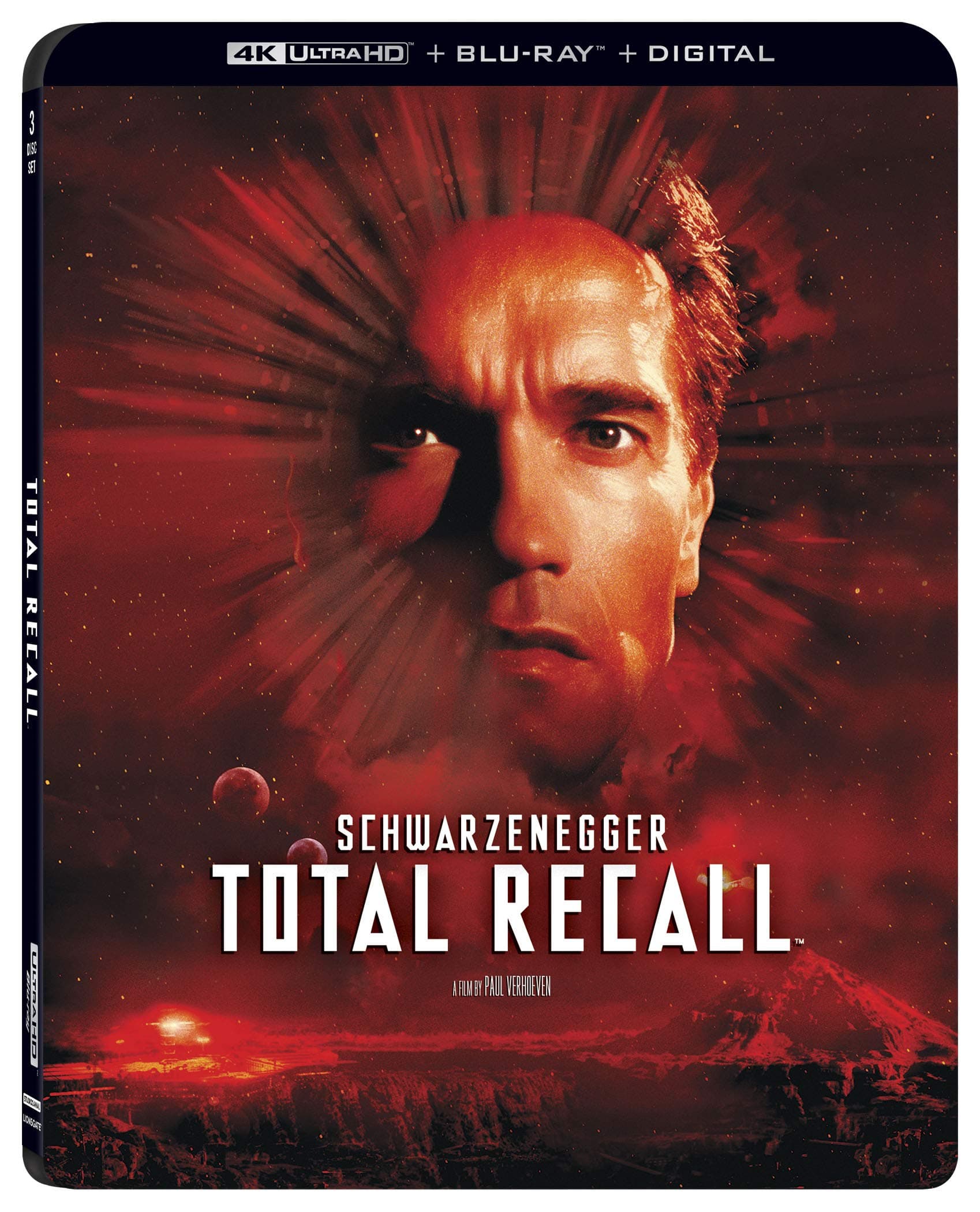 TOTAL RECALL 30TH ANNIVERSARY 4K + BD + DGTL [Blu-ray]