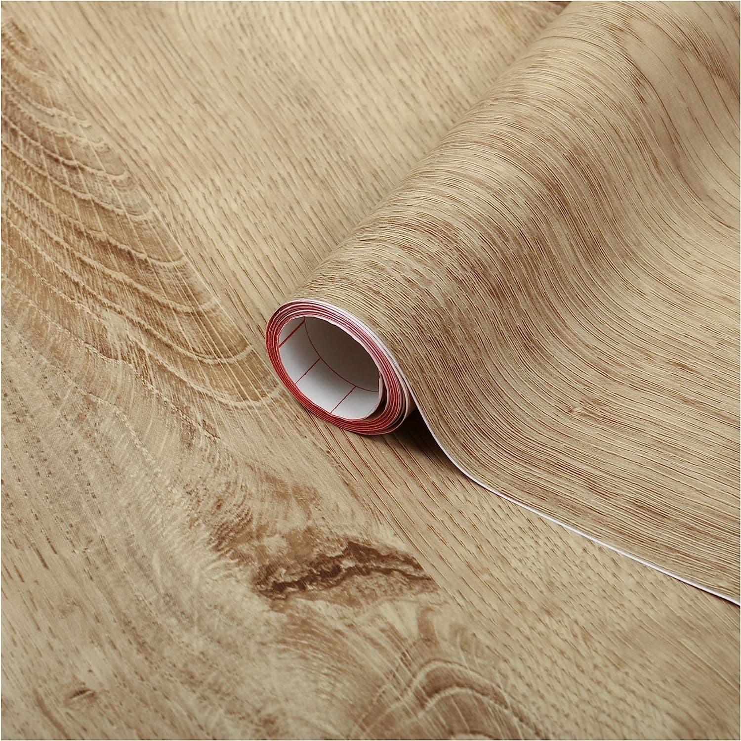 d-c-fix vinyl wrap Ribbeck oak wood effect 45 cm x 2 m - sticky back plastic roll for furniture, kitchen & cupboards - contact paper sticker self adhesive film