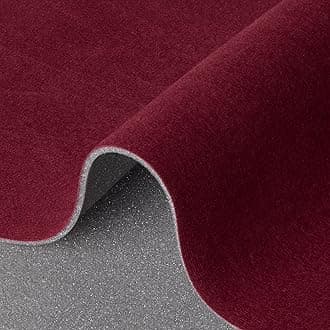 Headliner Fabric with Foam Backing - Automotive Roof Replacement Headliner Material for Car, SUV, Pickup, RV Interior Repair DIY 60"x54" (Burgundy)