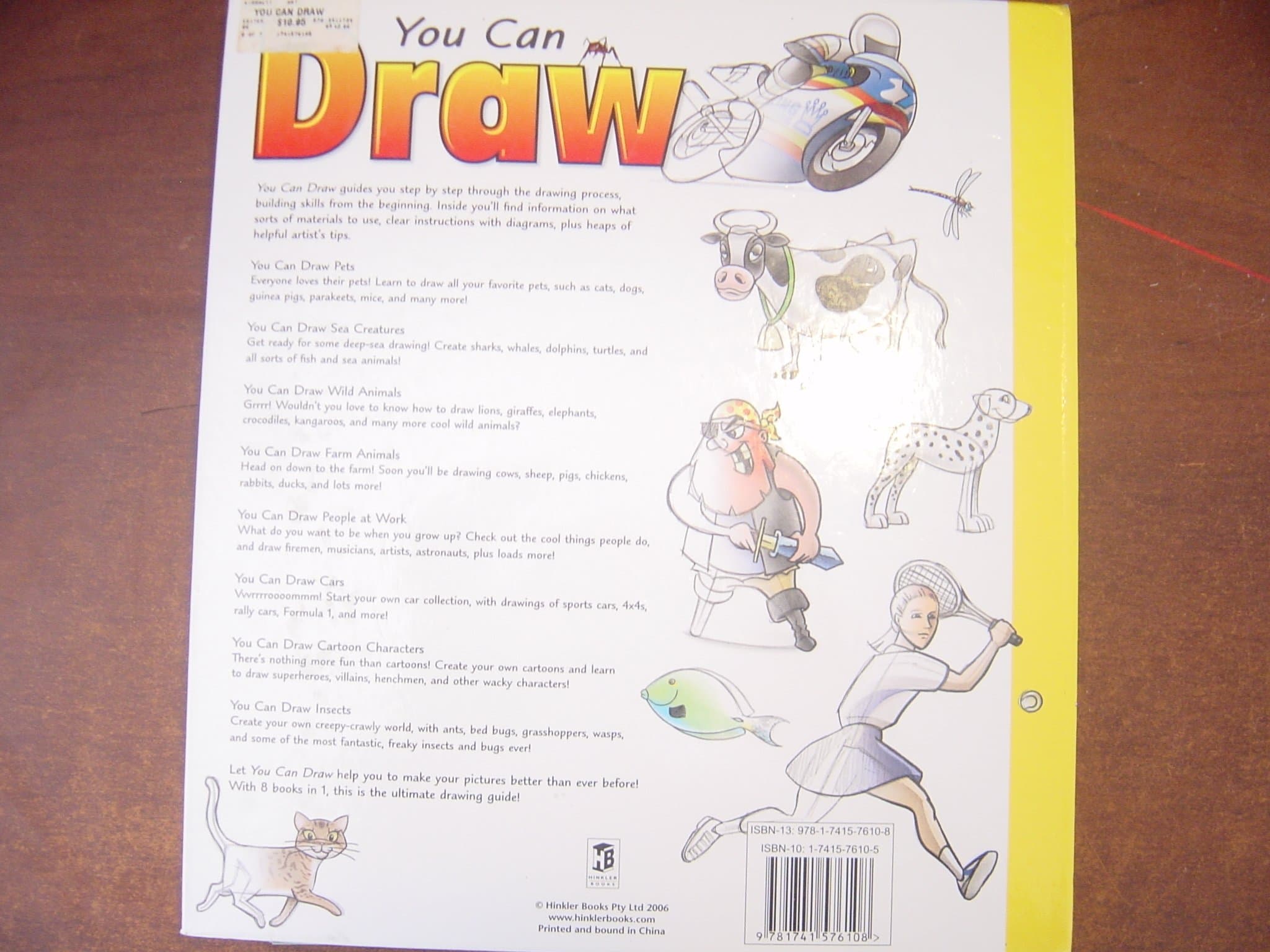 You Can Draw Spiral-bound – February 1, 2006