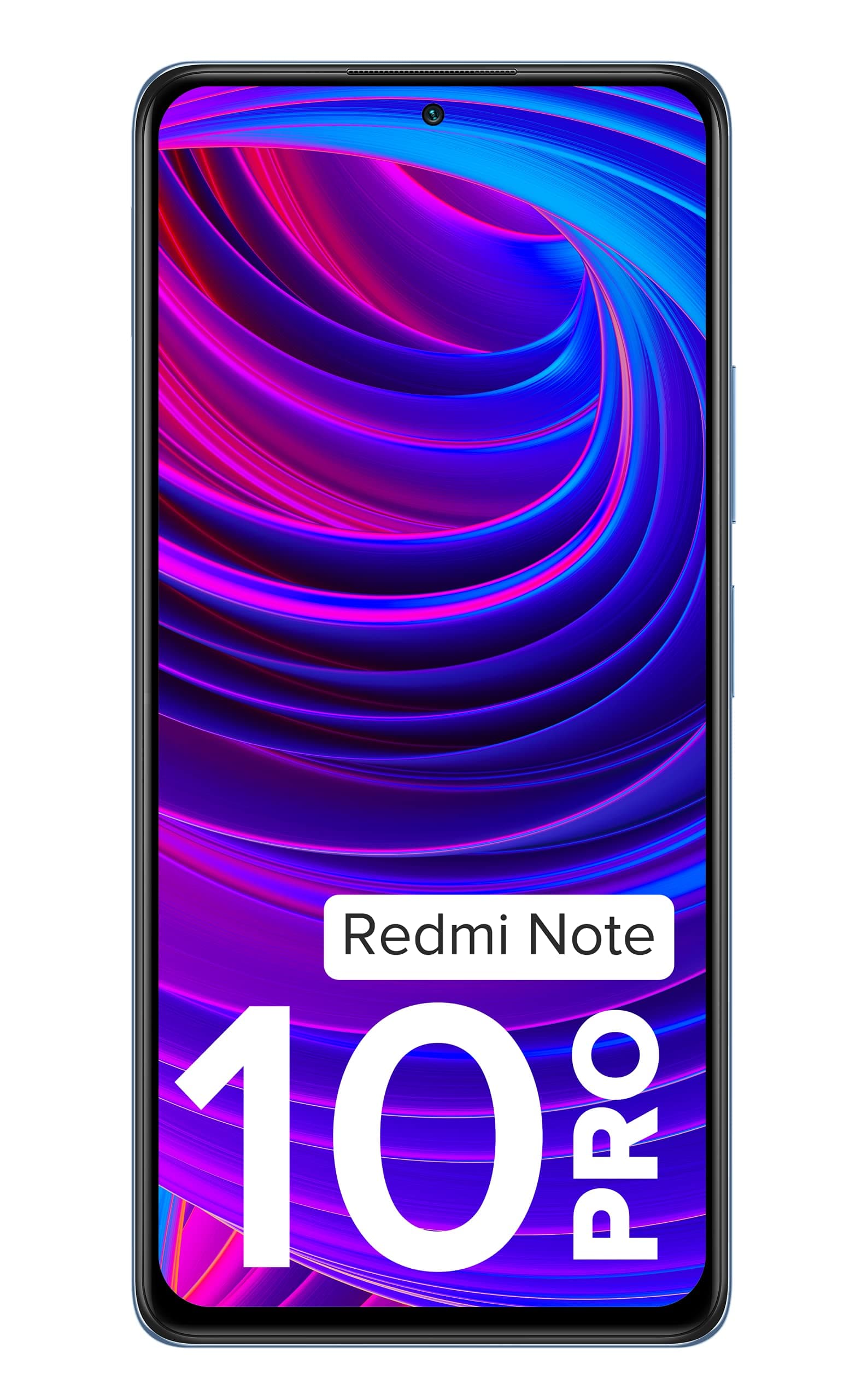 Redmi Note 10 Pro (Glacial Blue, 6GB RAM, 128GB Storage) -120hz Super Amoled Display|64MP with 5mp Super Tele- Macro | 33W Charger Included