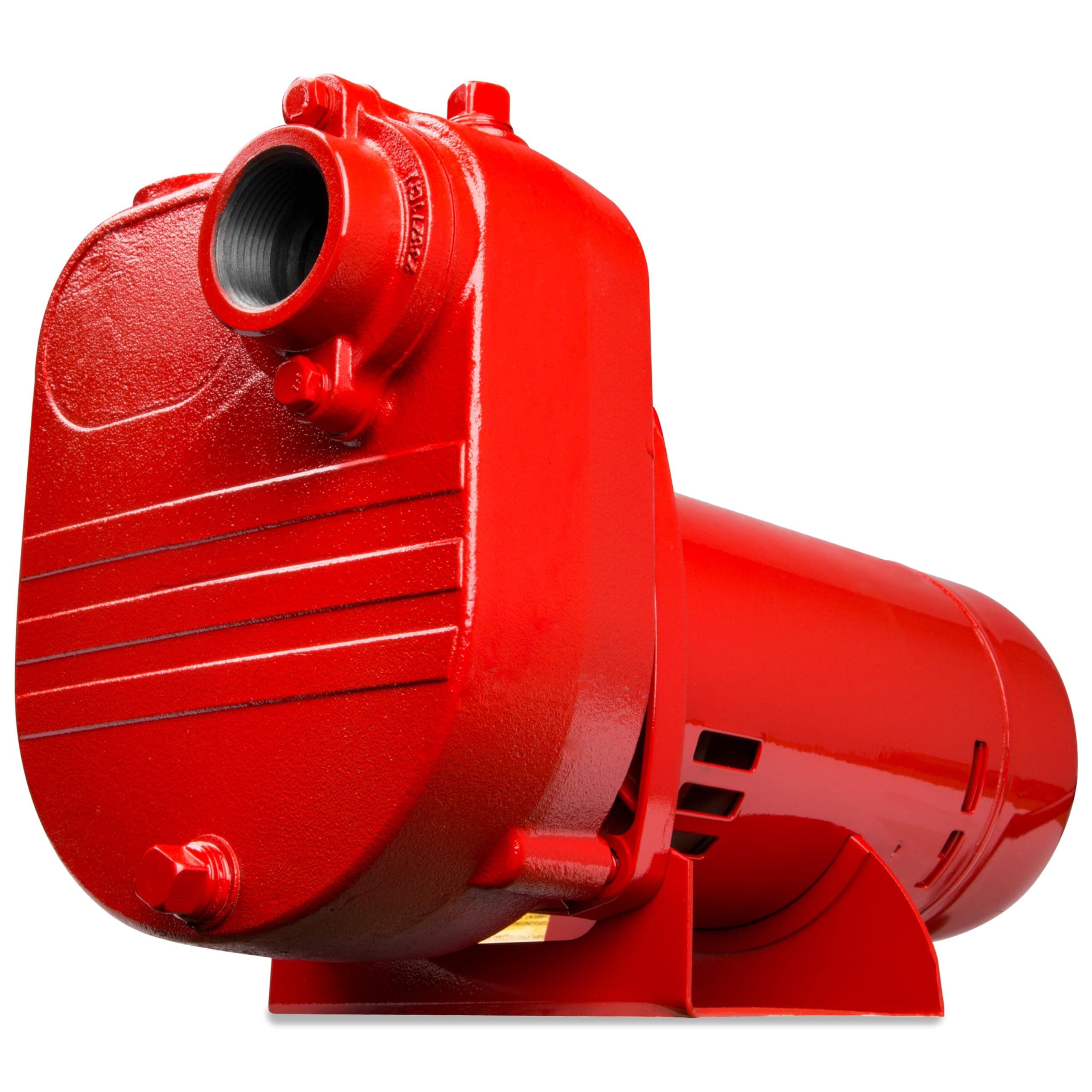 RL-S50 115/230 Volt, 1/2 HP, 2940 GPH Self Priming Cast Iron Surface Effluent Pump, Red, 621810