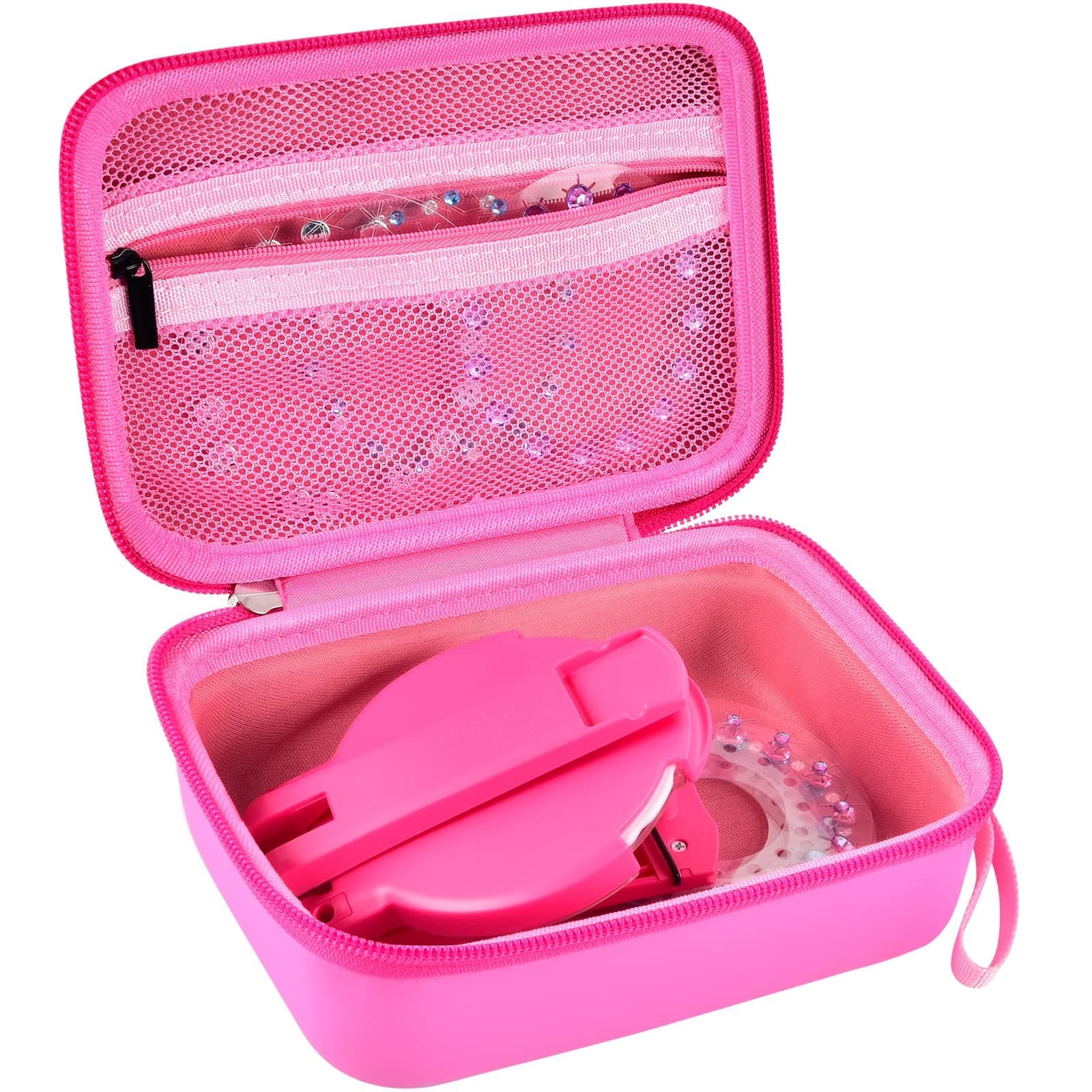 PAIYULE Case Compatible for Blinger Deluxe Set, Radiance Collection,Carrying Storage Holds Glam Styling Tool Gems - Load, Click, Bling! Hair, Fashion, Anything(Box Only)