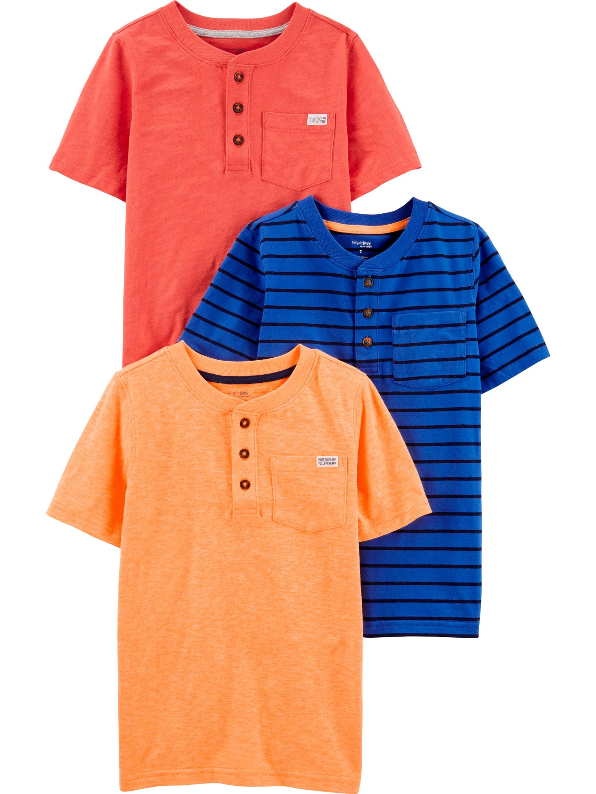 Baby Boys' 3-Pack Short-Sleeve Tee Shirts