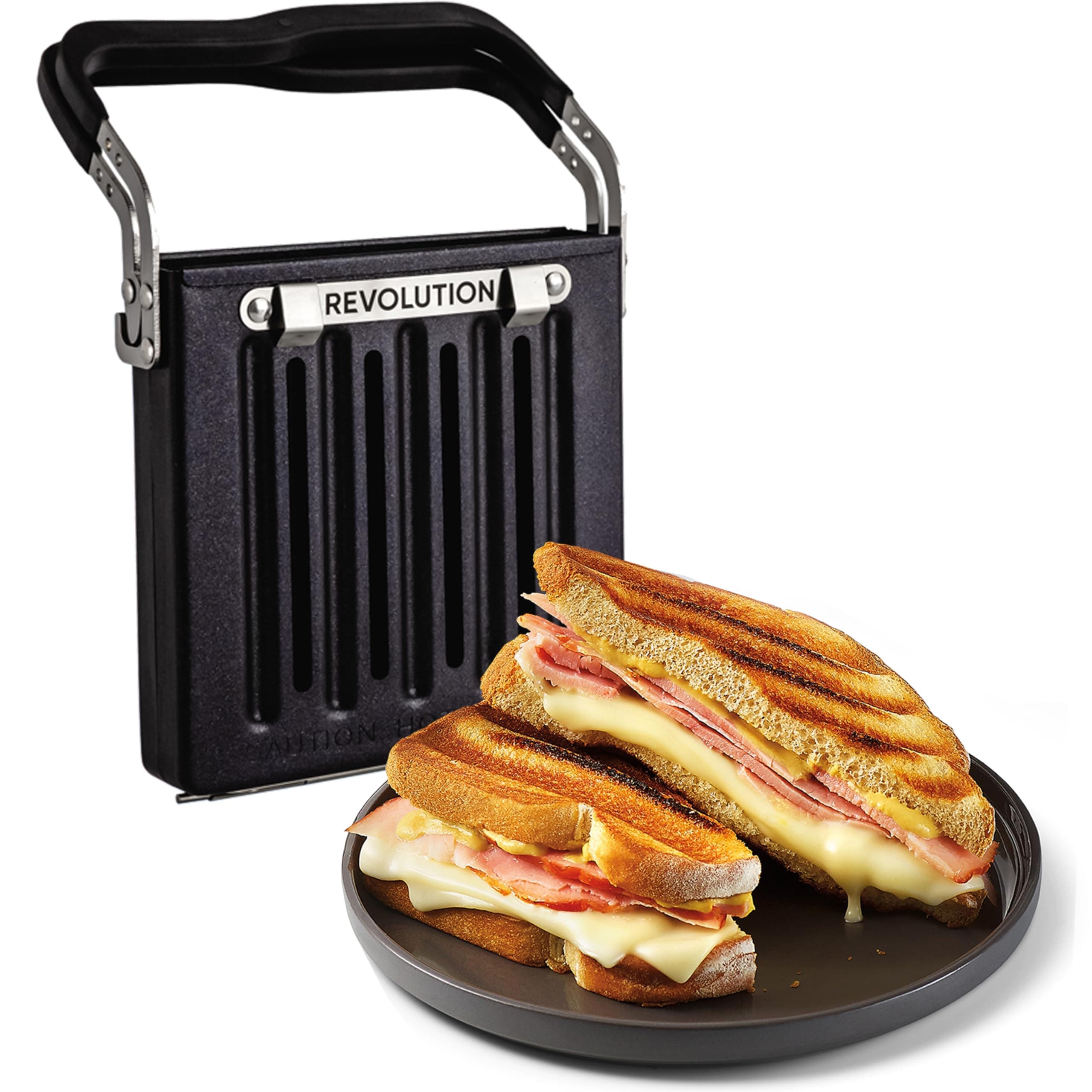 Panini Press Accessory For Revolution Toasters. Make Paninis, Melts, Quesadillas and More in Your Toaster.