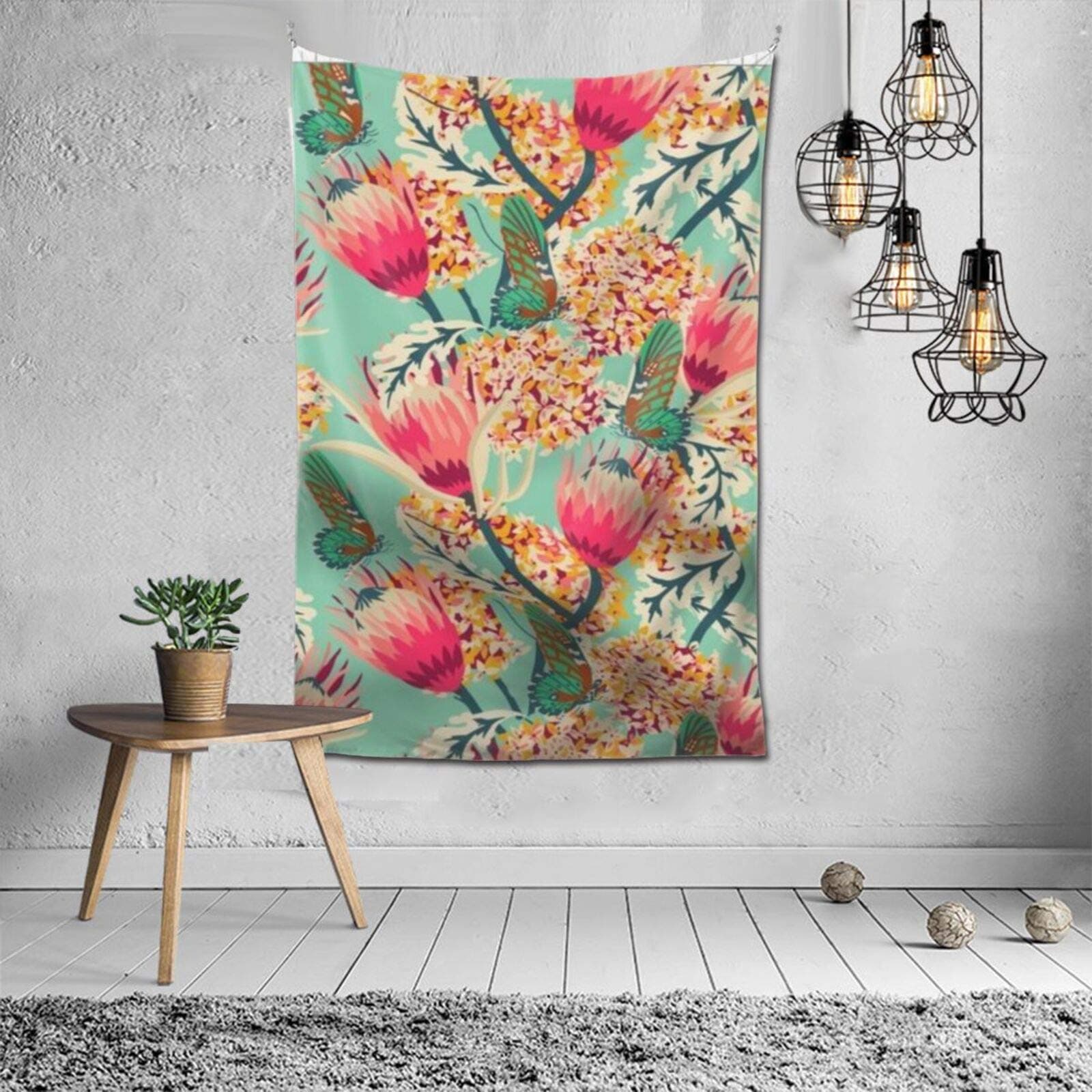 Vertical फैशन आंतरिक सजावट बहुक्रियाशील बेडरूम व्यक्तित्व उपहार इनडोर दीवार फांसी कक्ष पर्दा उपहार दीवार सजावट