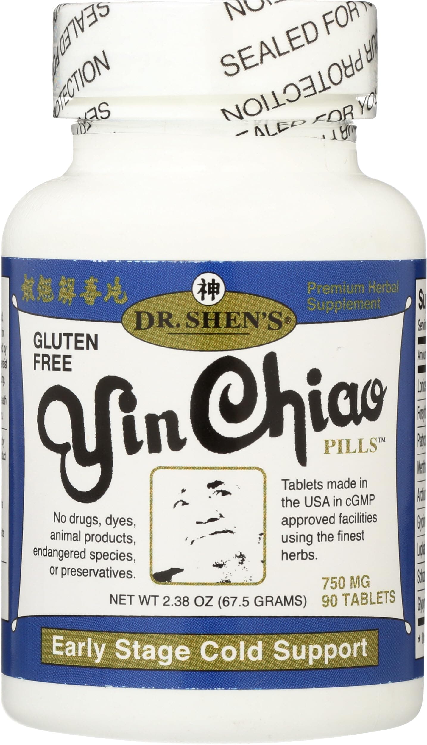 Dr. Shen's YIN CHIAO 90 Tablets