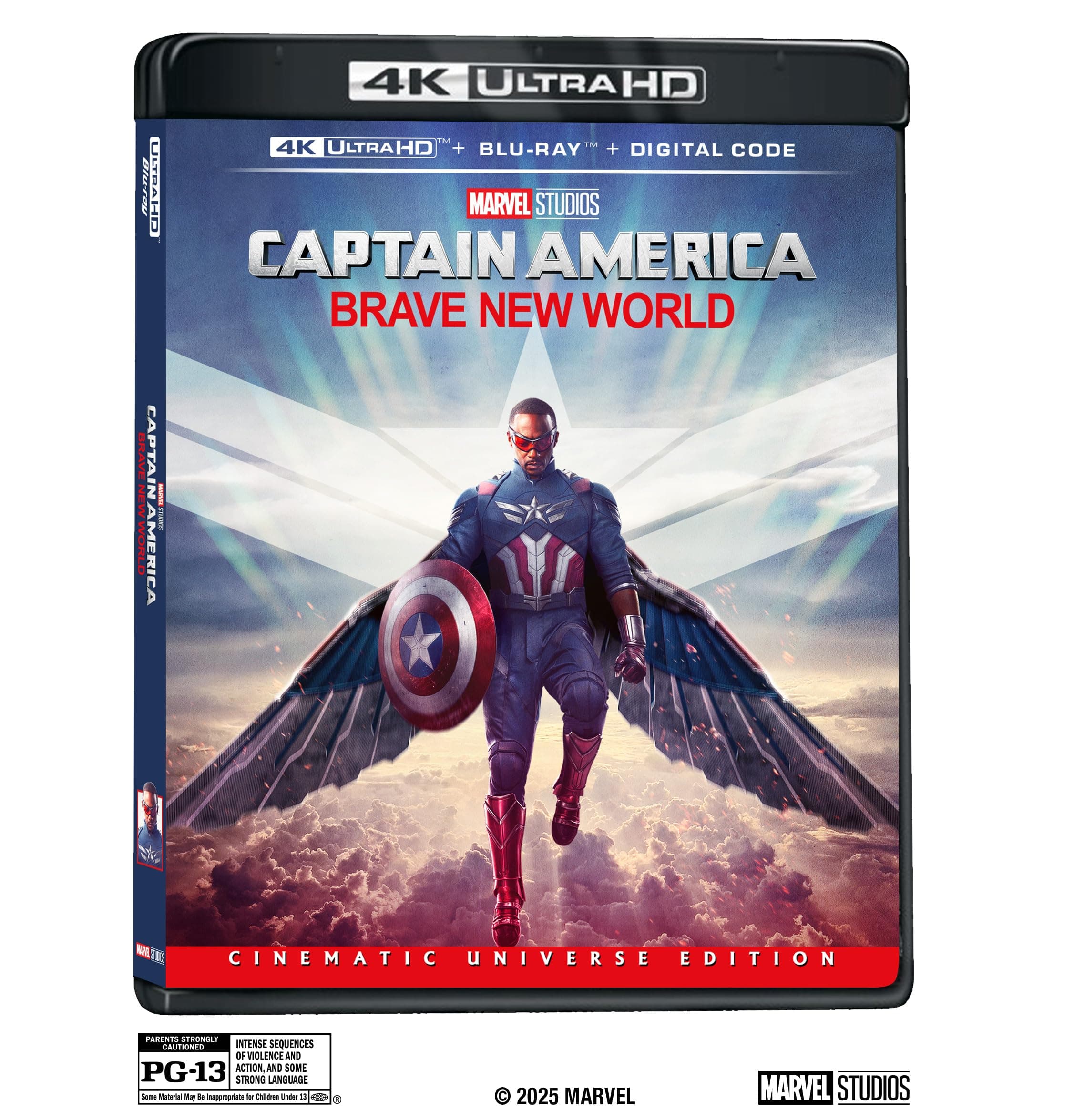 Captain America: Brave New World - 4K + Blu-ray + Digital