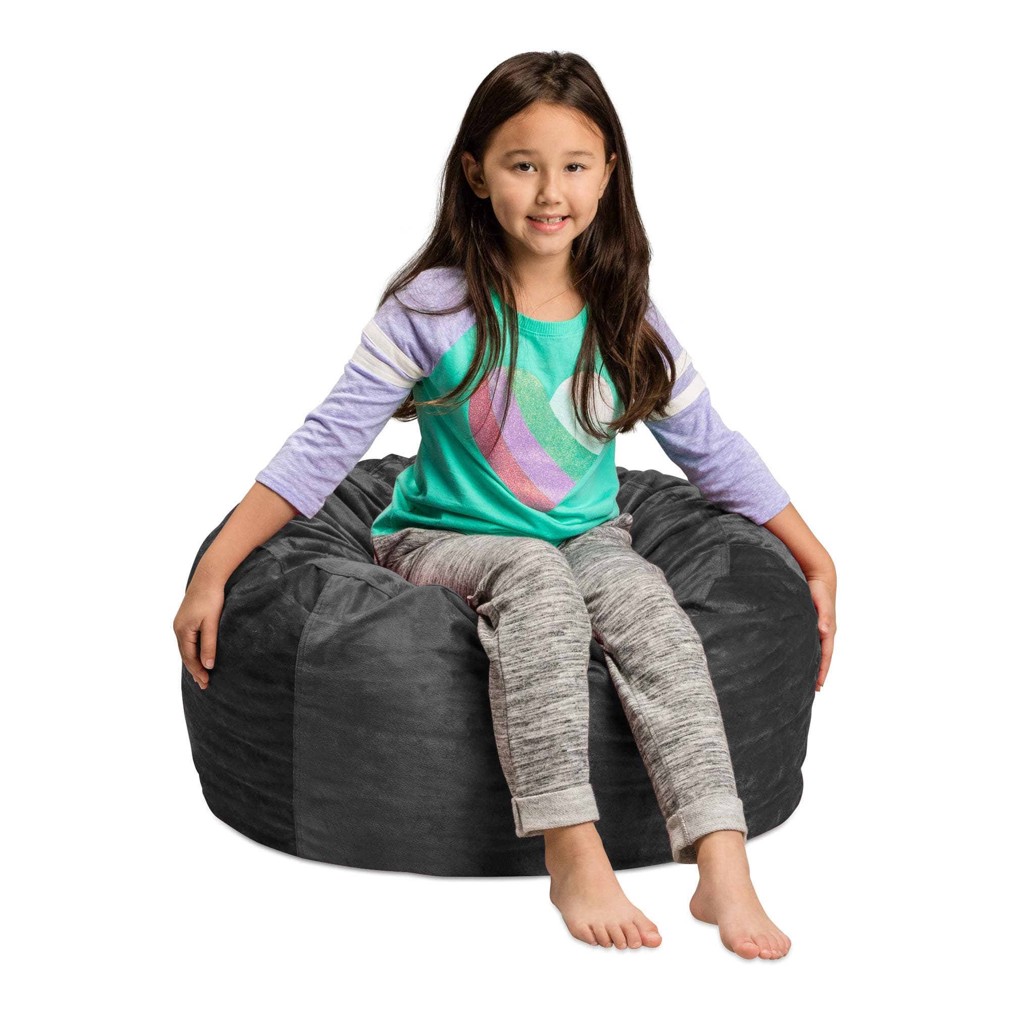 Sofa Sack - Plush, Ultra Soft Kids Bean Bag Chair - Memory Foam Bean Bag Chair with Microsuede Cover - Stuffed Foam Filled Furniture and Accessories for Kids Room