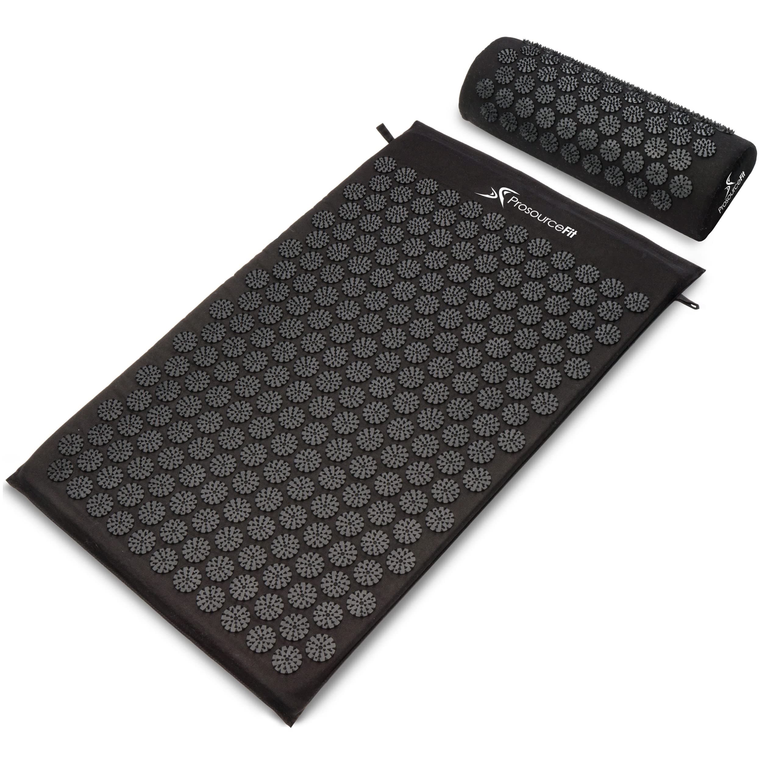 ProsourceFit Acupressure Mat and Pillow Set for Back/Neck Pain Relief and Muscle Relaxation