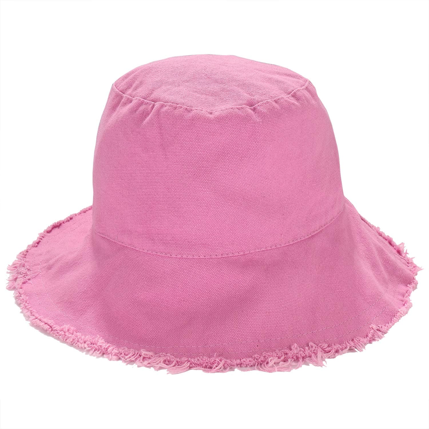 boderier Sun Hats for Women Summer Casual Wide Brim Cotton Bucket Hat Beach Vacation Travel Accessories