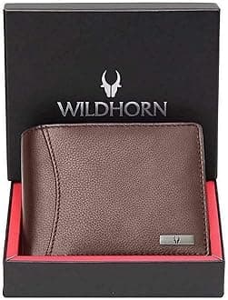 WildHorn unisex-adult Leather Wallet for Men Bi-Fold Wallet