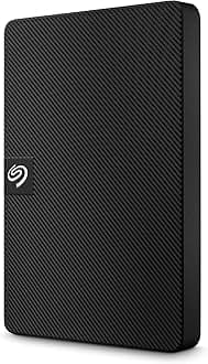 Seagate Expansion Portable, 2TB, External Hard Drive, 2.5 Inch, USB 3.0, for Mac and PC, 2 year Rescue Services (STKM2000400)