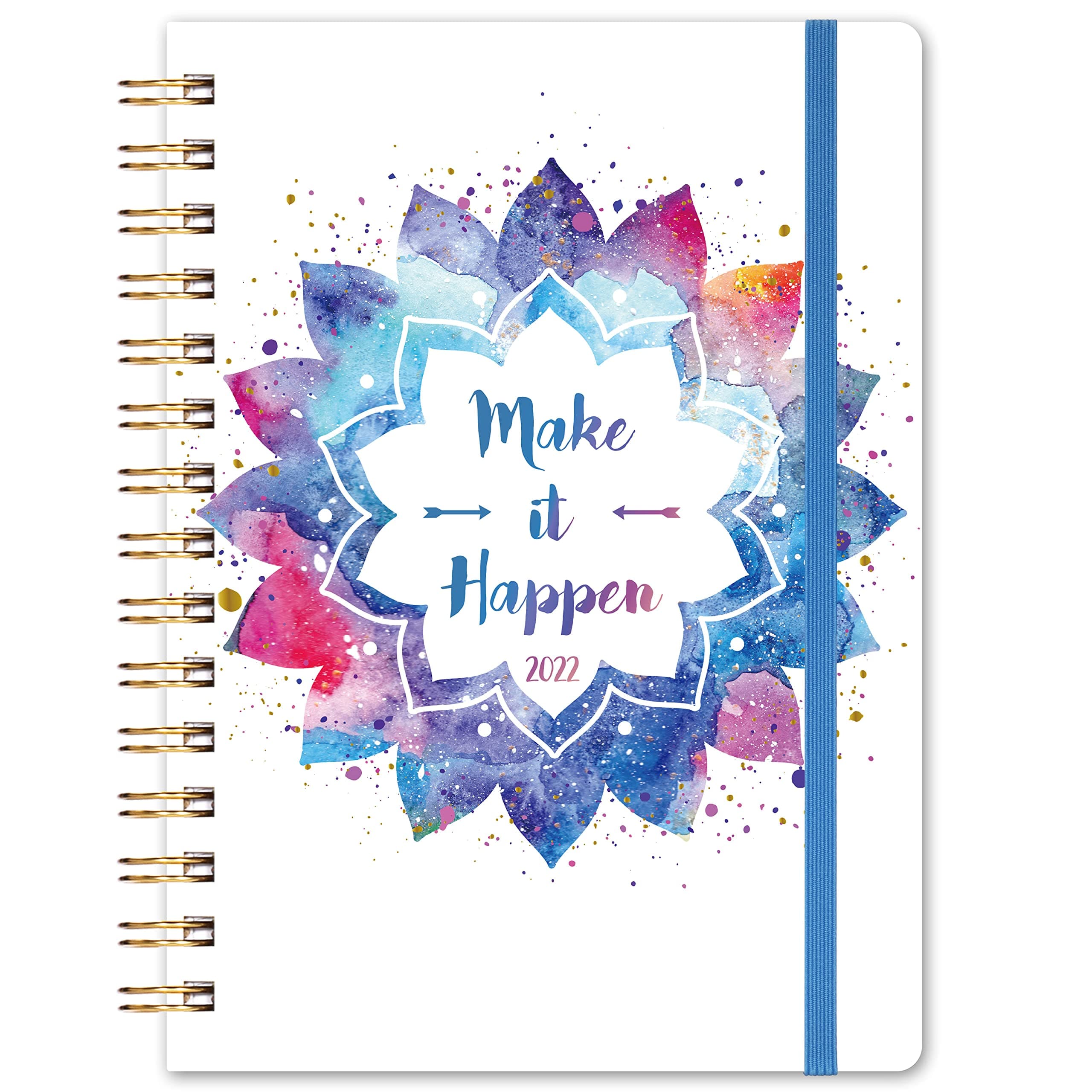 2020-2021 Student Planner - Academic Planner 2020-2021 Agenda, Jul 2020-Jun 2021, 6.4" x 8.5", Strong Binding, Tabs, Back Pocket, Check Box, Bookmark/Ruler and Stickers, Perfect for Students
