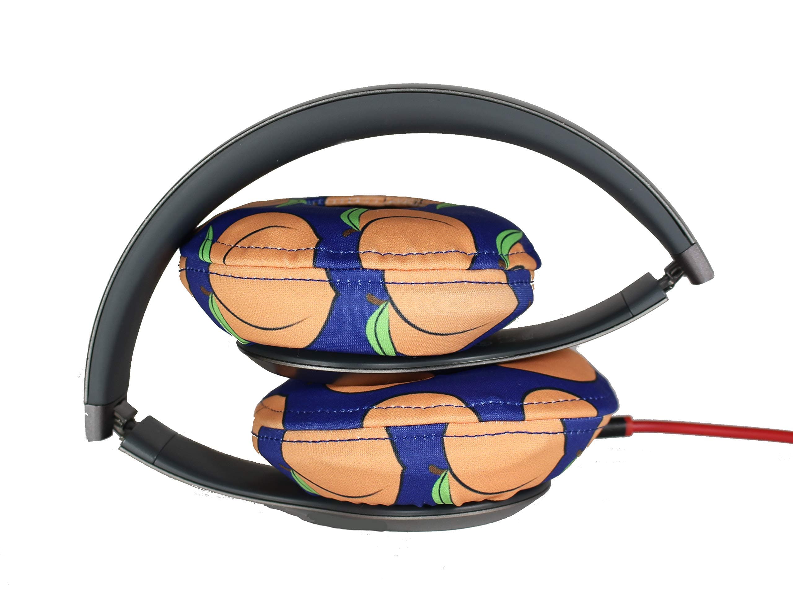 Avokado Caps - Washable Headphone Covers (Peaches, L)