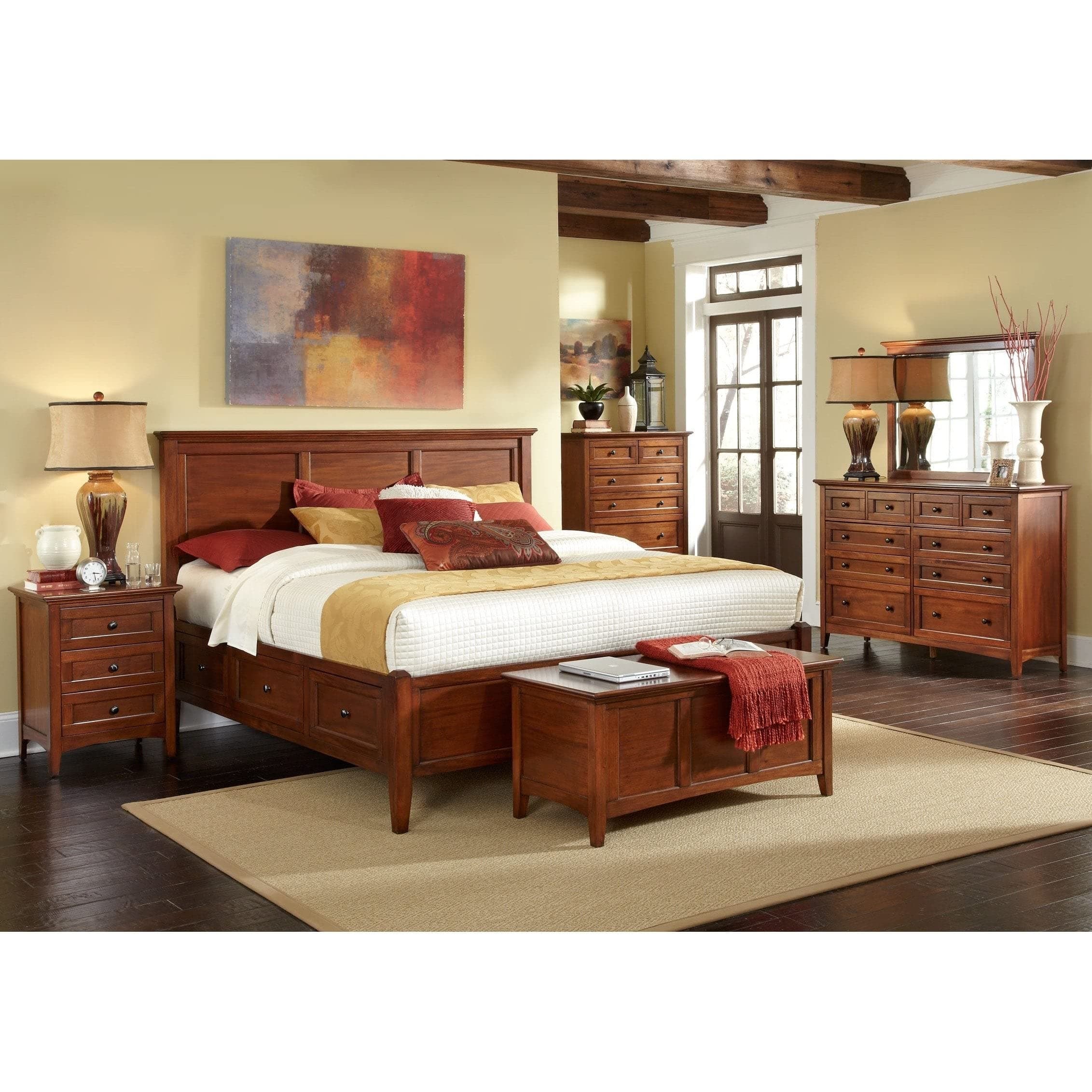Simply Solid Aiden Solid Wood 6-Piece Queen Bedroom Collection