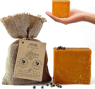 Dr.Ancient Wild Pistacia Bittim Soap Bar, Organic Soap Bars Handcrafted the Traditional Way, Natural Chemical-Free, Vegan, Used for Face Wash, Body Wash, Hand Cleansing and Skin Care