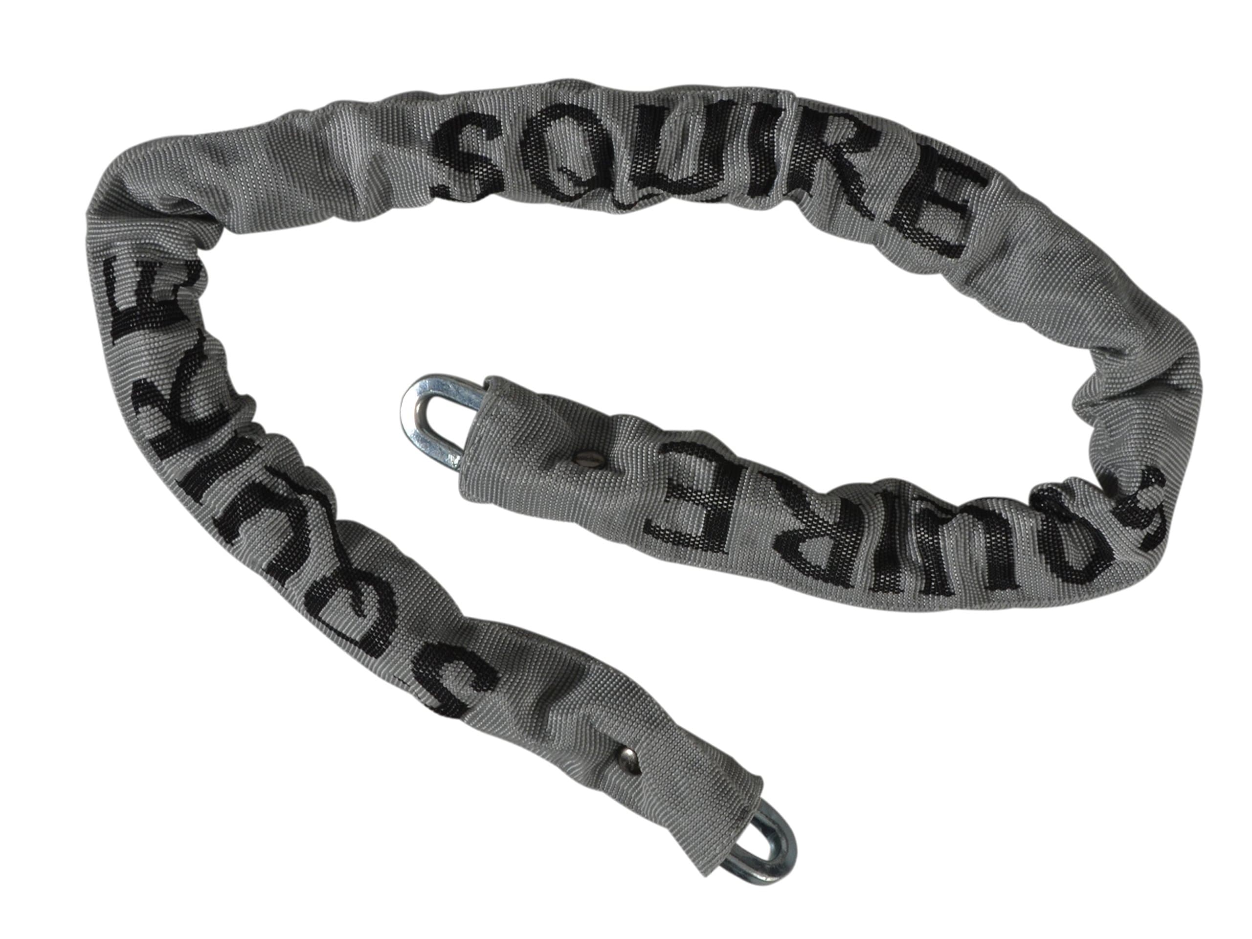 Henry Squire CP36 CP Hardened Steel Security Chain with Grey Sleeve, 900 mm Chain (Length) x 6.5 mm Link (Diameter)