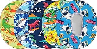 Glucomart Adhesive Patches for CGMs and Insulin Pumps – Maximum Strength CGM Patches, Waterproof & Hypoallergenic (Surf Variety Pack) (G6)